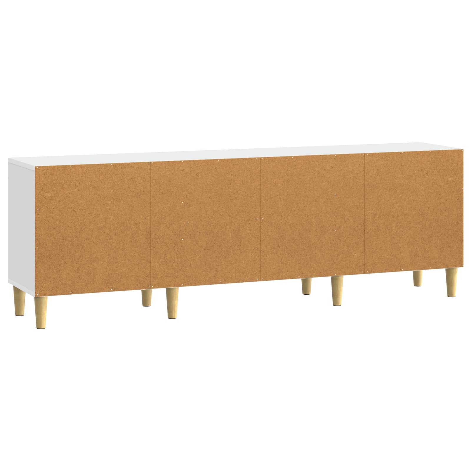 Meuble TV 150 x 31 x 50 cm Blanc Bois d'ingénierie - XIOS