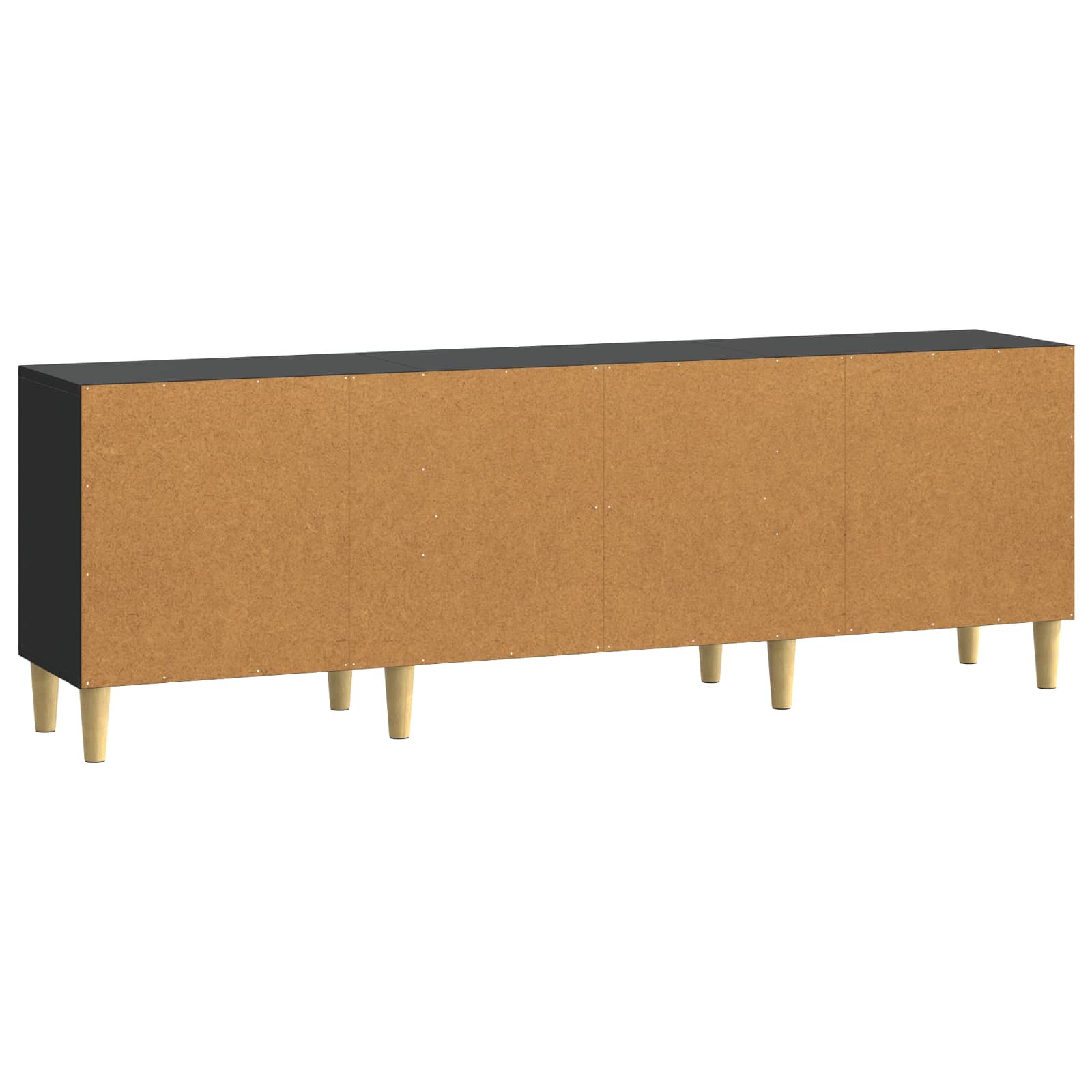 Meuble TV 150 x 31 x 50 cm Noir Bois d'ingénierie - XIOS