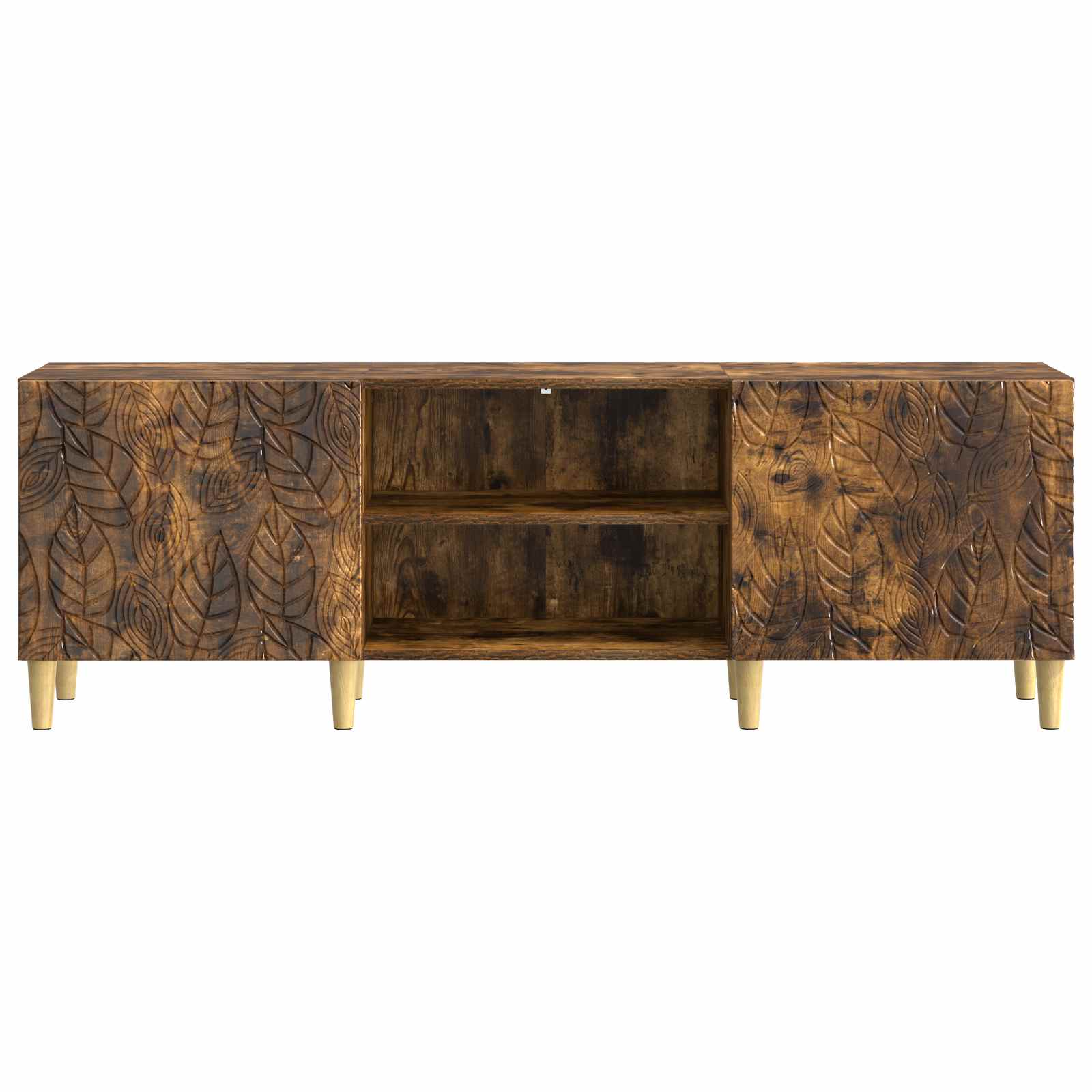 Meuble TV 150 x 31 x 50 cm Chêne fumé Bois d'ingénierie - XIOS