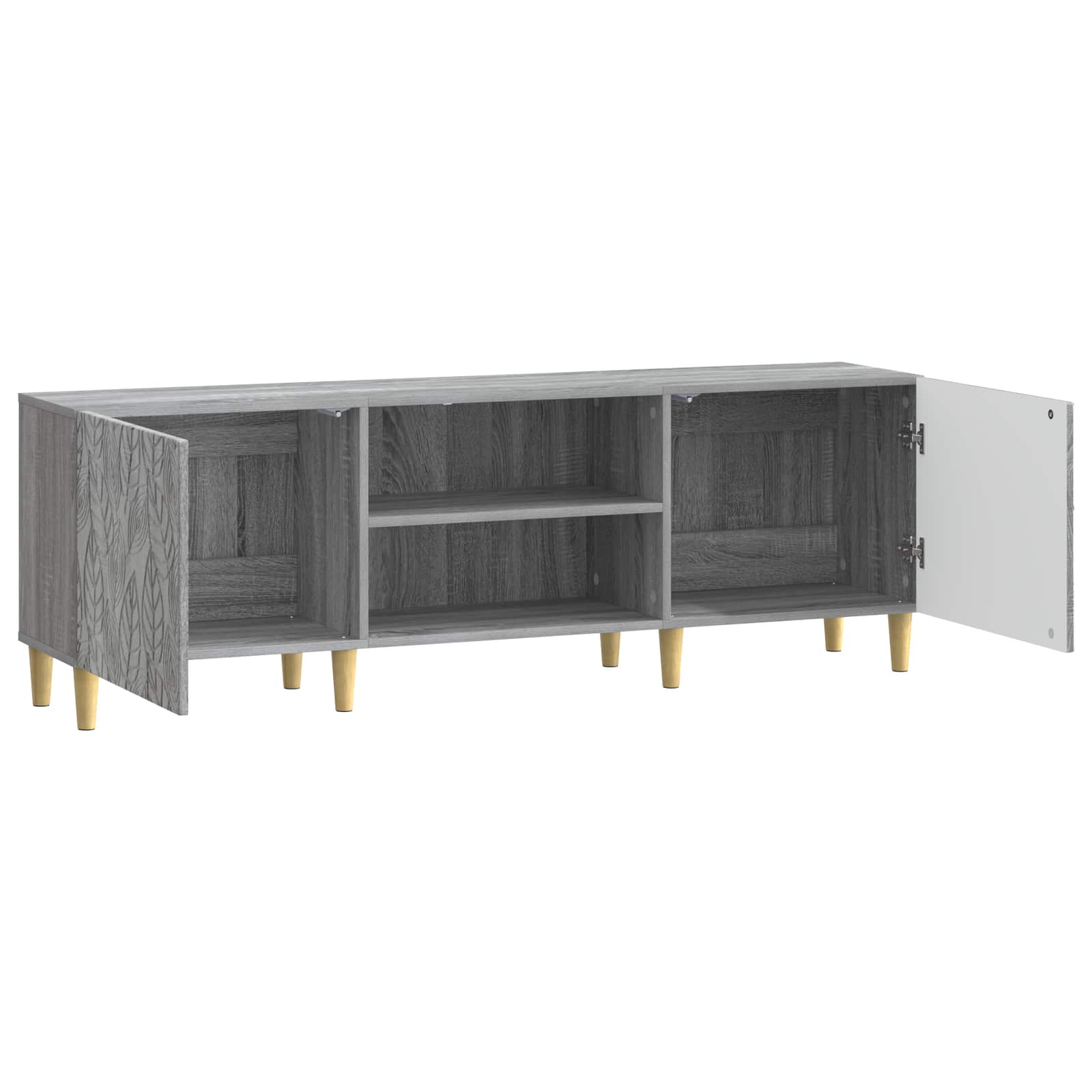 Meuble TV 150 x 31 x 50 cm Sonoma gris Bois d'ingénierie - XIOS