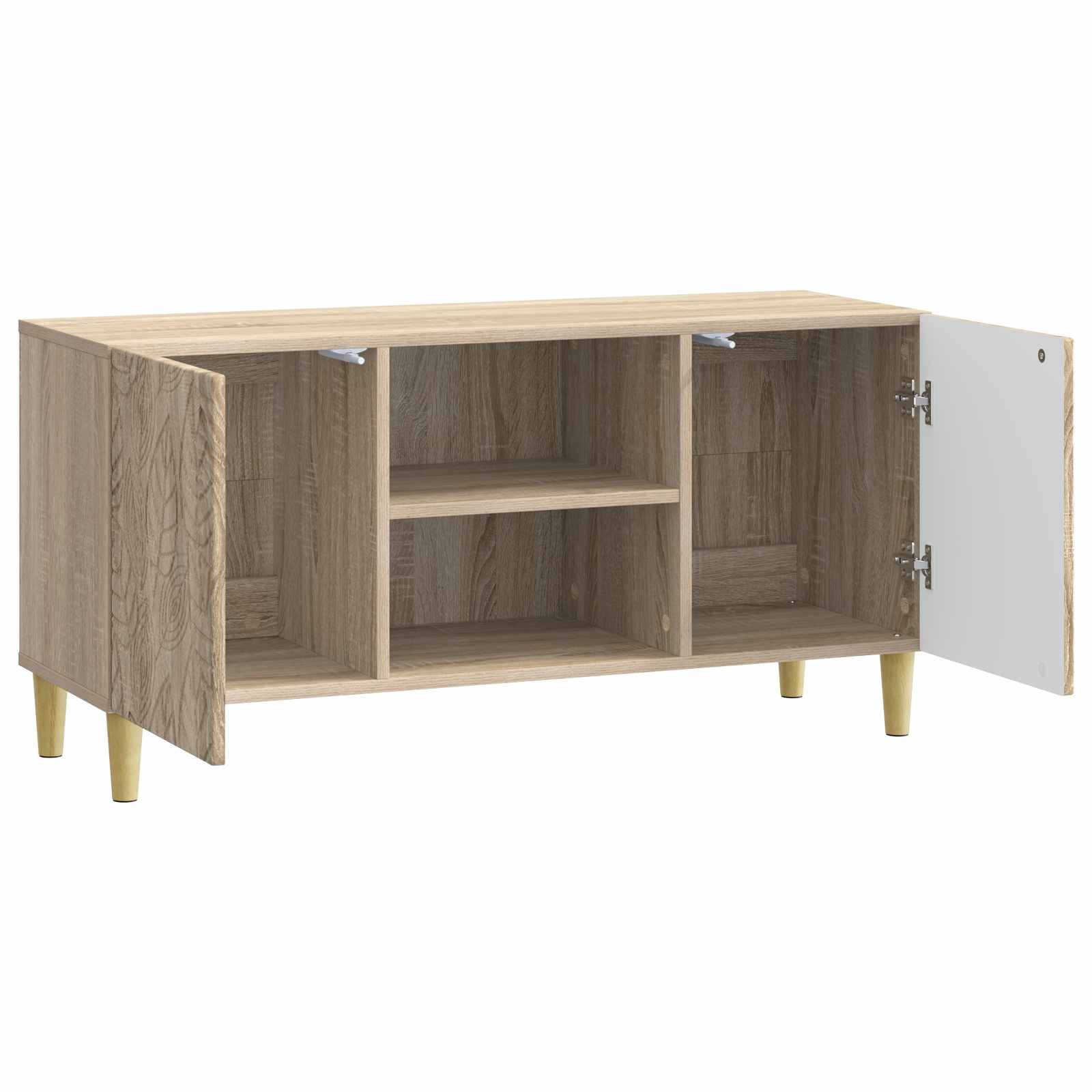 Meuble TV 102 x 34,5 x 50 cm Chêne Sonoma Bois d'ingénierie - XIOS