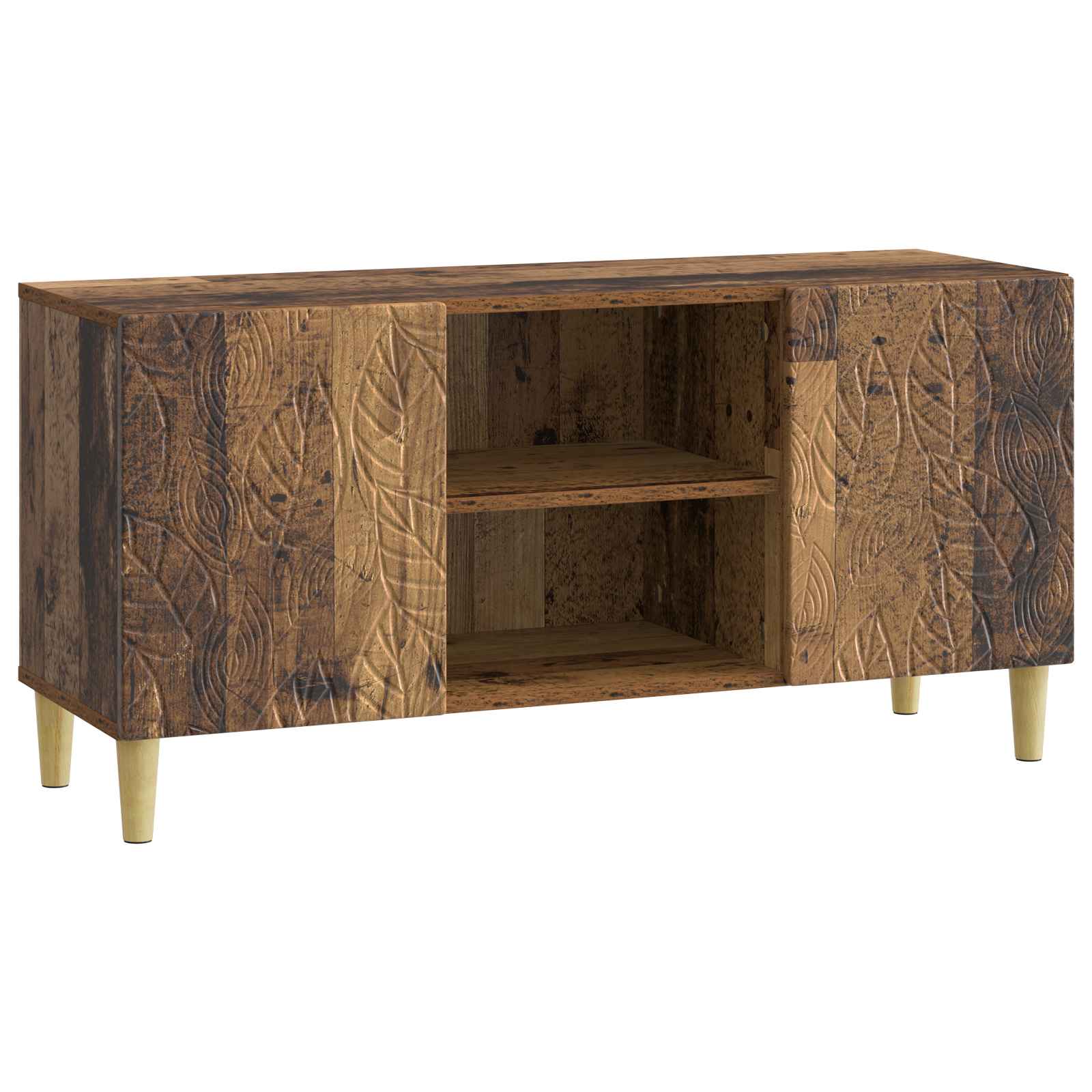 Meuble TV 102 x 34,5 x 50 cm Bois ancien Bois d'ingénierie