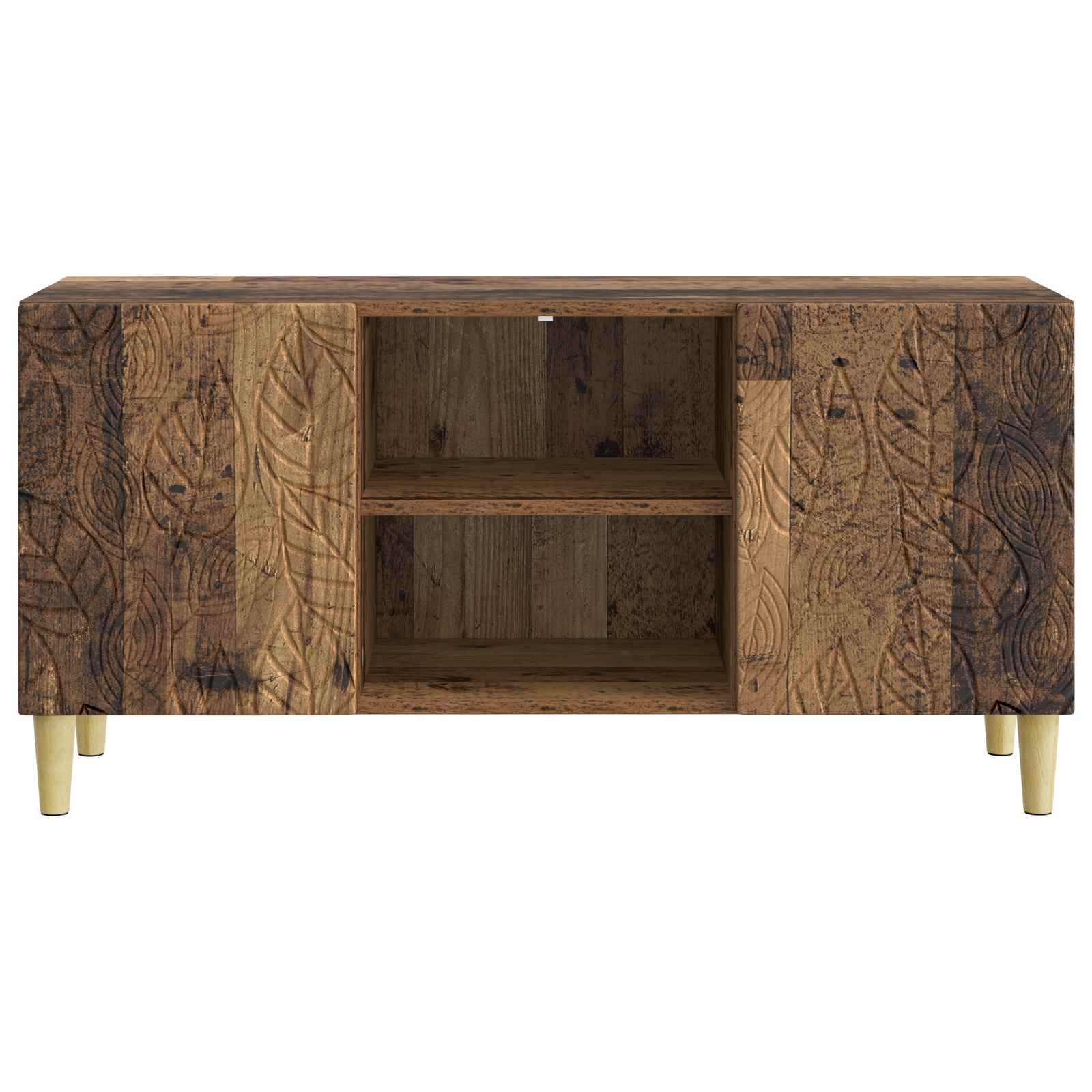 Meuble TV 102 x 34,5 x 50 cm Bois ancien Bois d'ingénierie