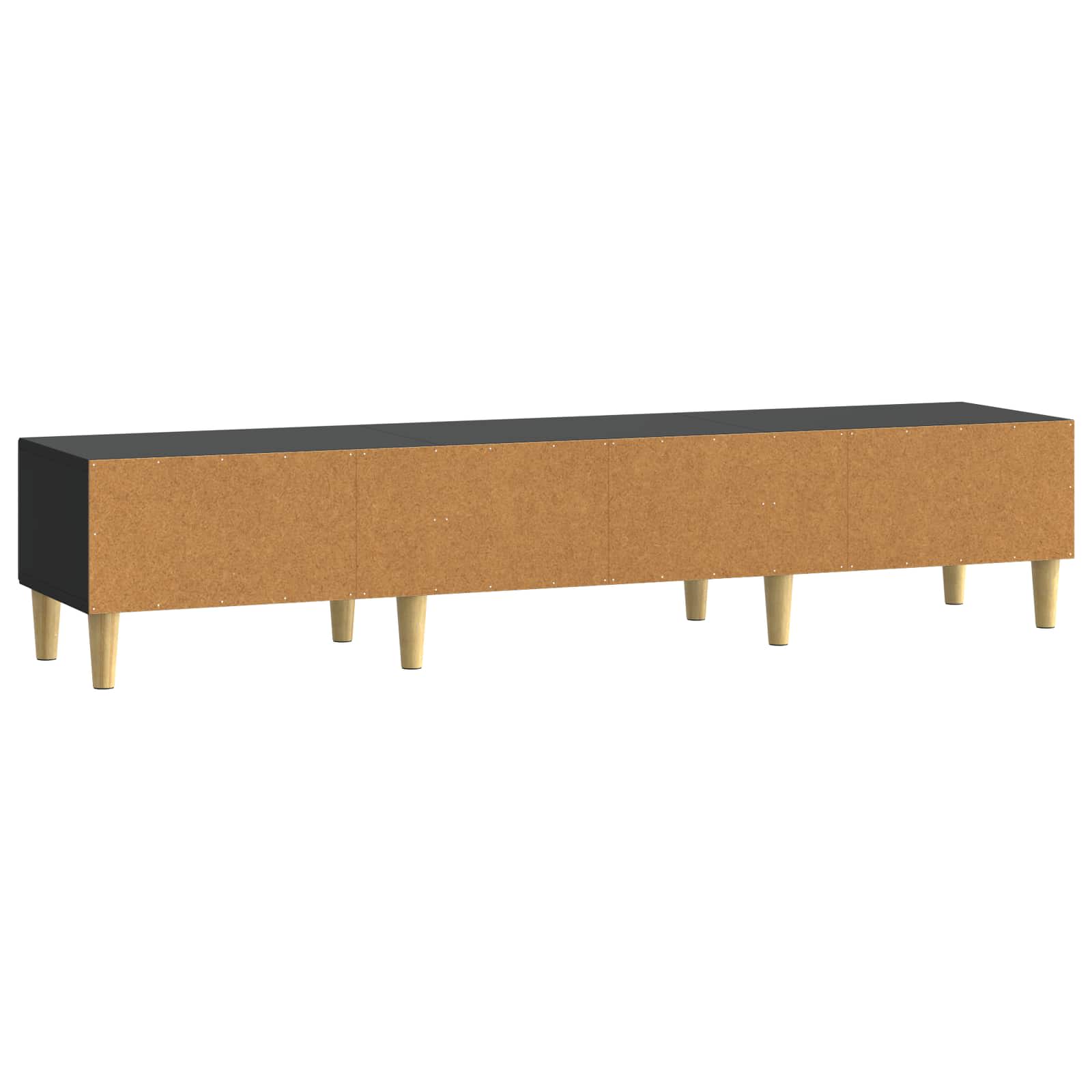 Meuble TV 147 x 34,5 x 30 cm Noir Bois d'ingénierie - XIOS