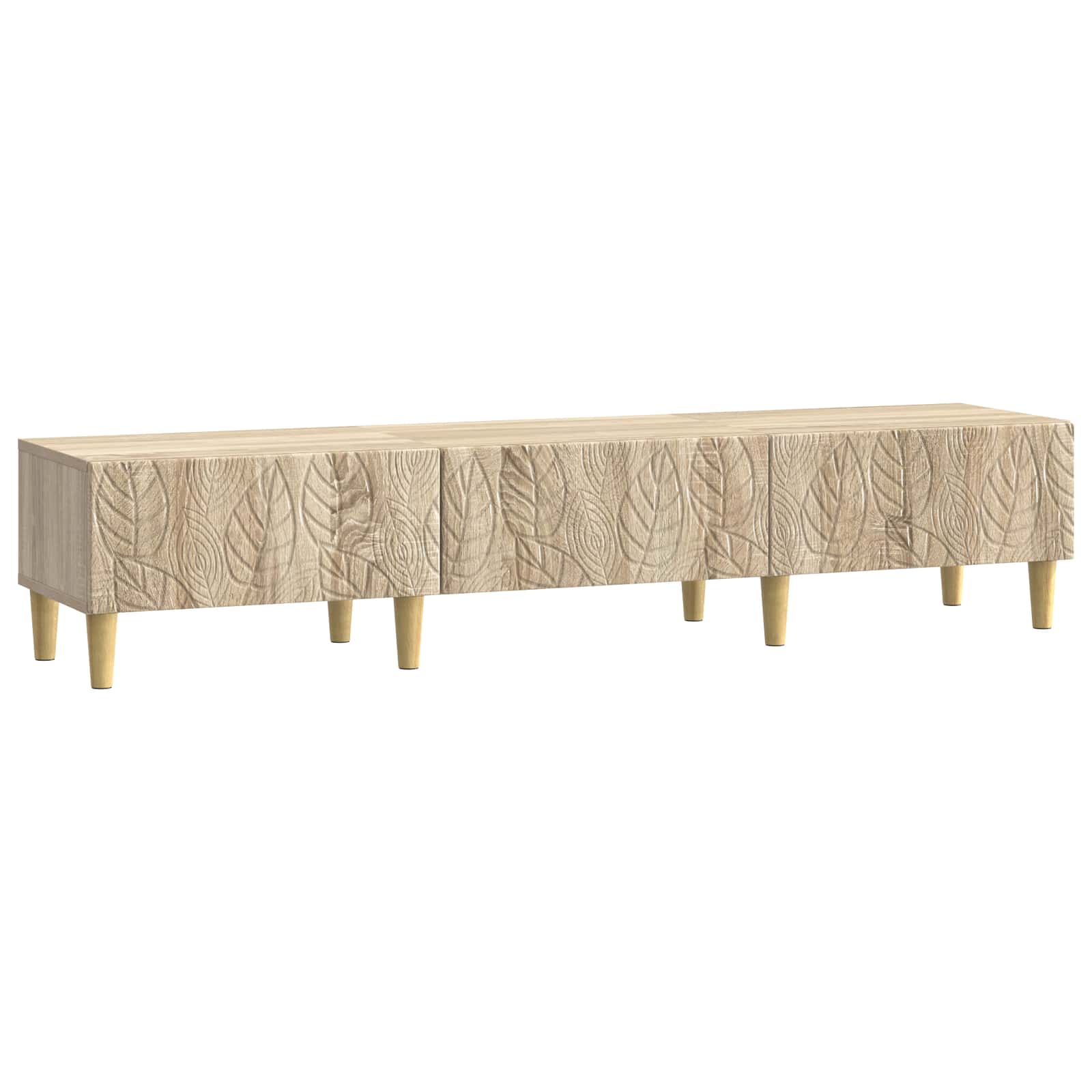 Meuble TV 147 x 34,5 x 30 cm Chêne Sonoma Bois d'ingénierie
