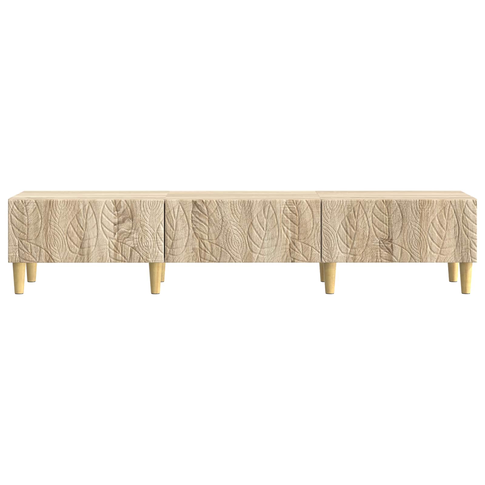 Meuble TV 147 x 34,5 x 30 cm Chêne Sonoma Bois d'ingénierie