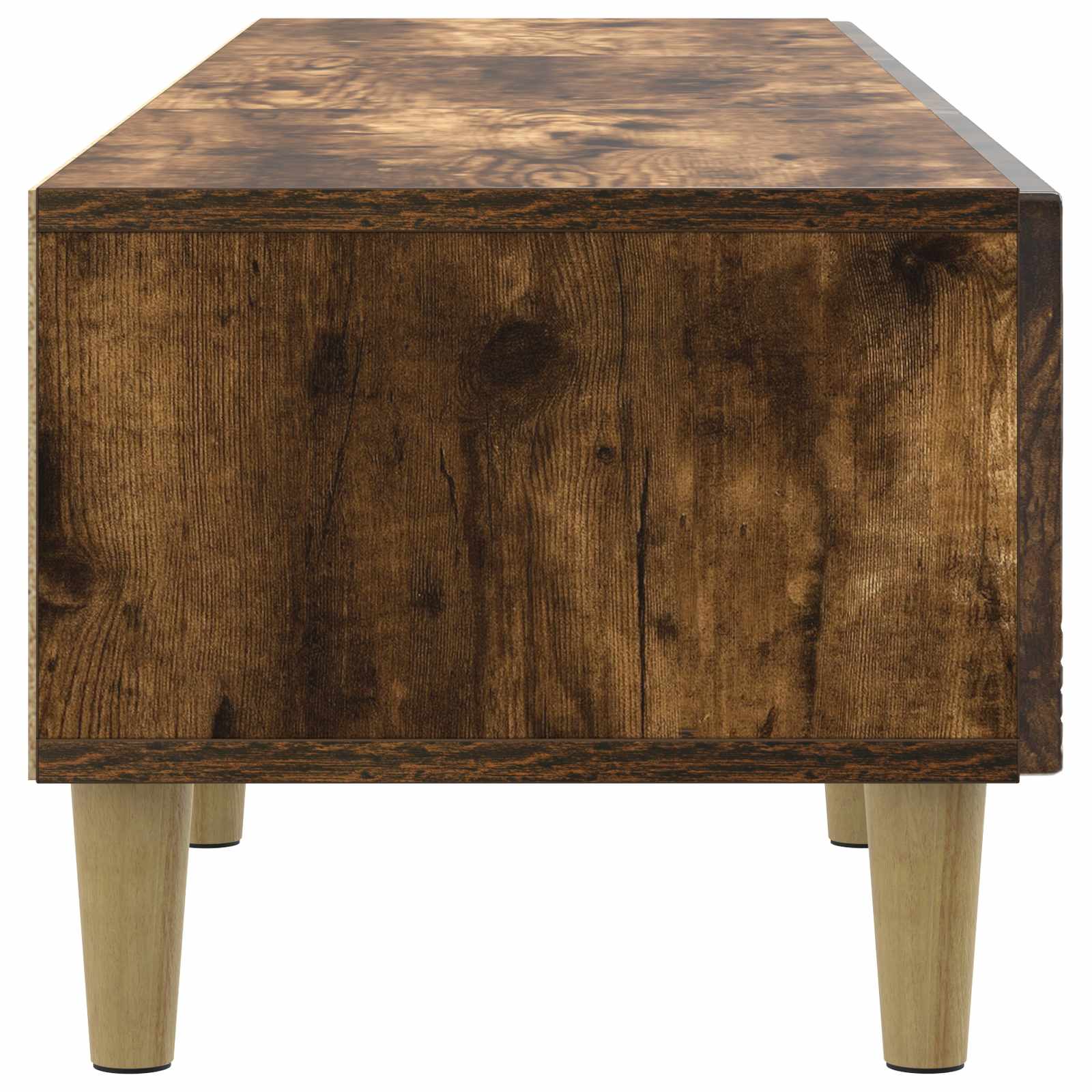 Meuble TV 147 x 34,5 x 30 cm Chêne fumé Bois d'ingénierie - XIOS