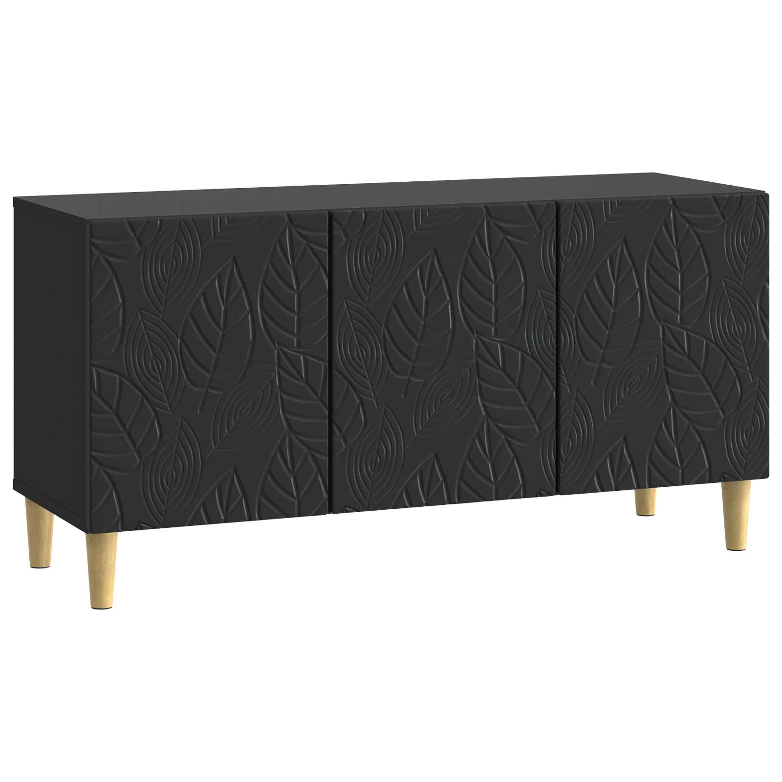 Meuble TV 99 x 34,5 x 50 cm Noir Bois d'ingénierie - XIOS