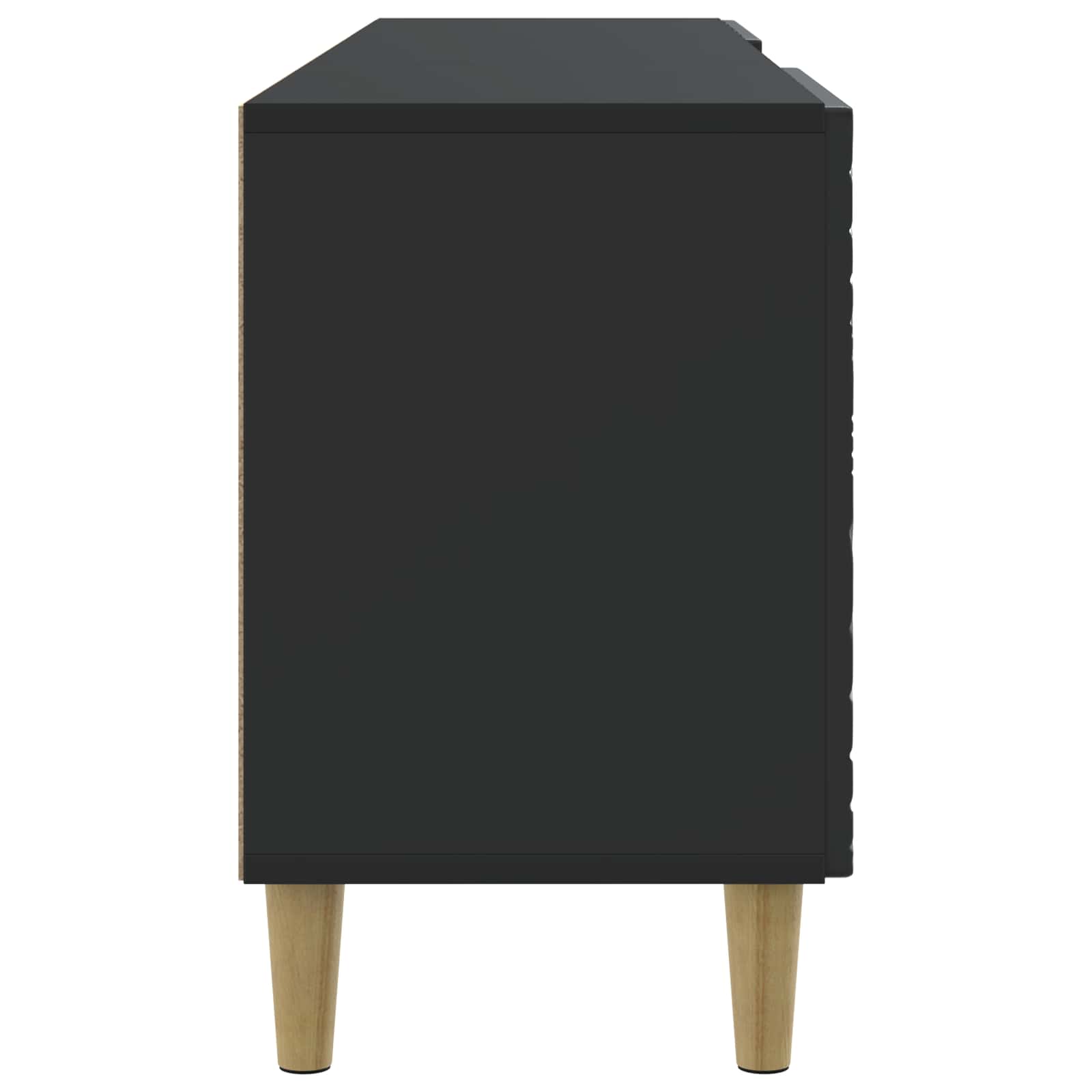 Meuble TV 99 x 34,5 x 50 cm Noir Bois d'ingénierie - XIOS