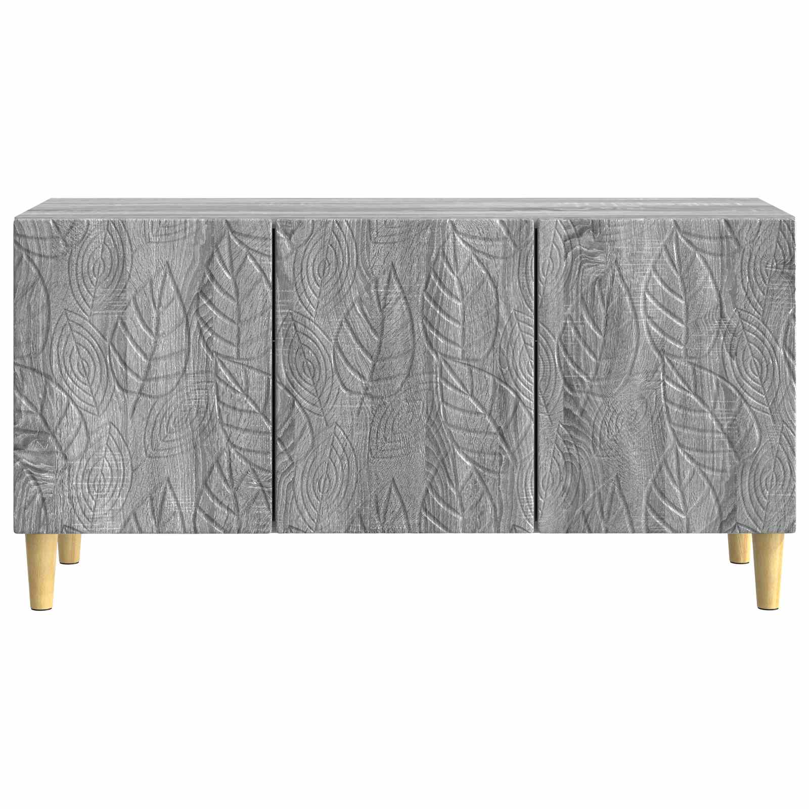 Meuble TV 99 x 34,5 x 50 cm Sonoma gris Bois d'ingénierie - XIOS