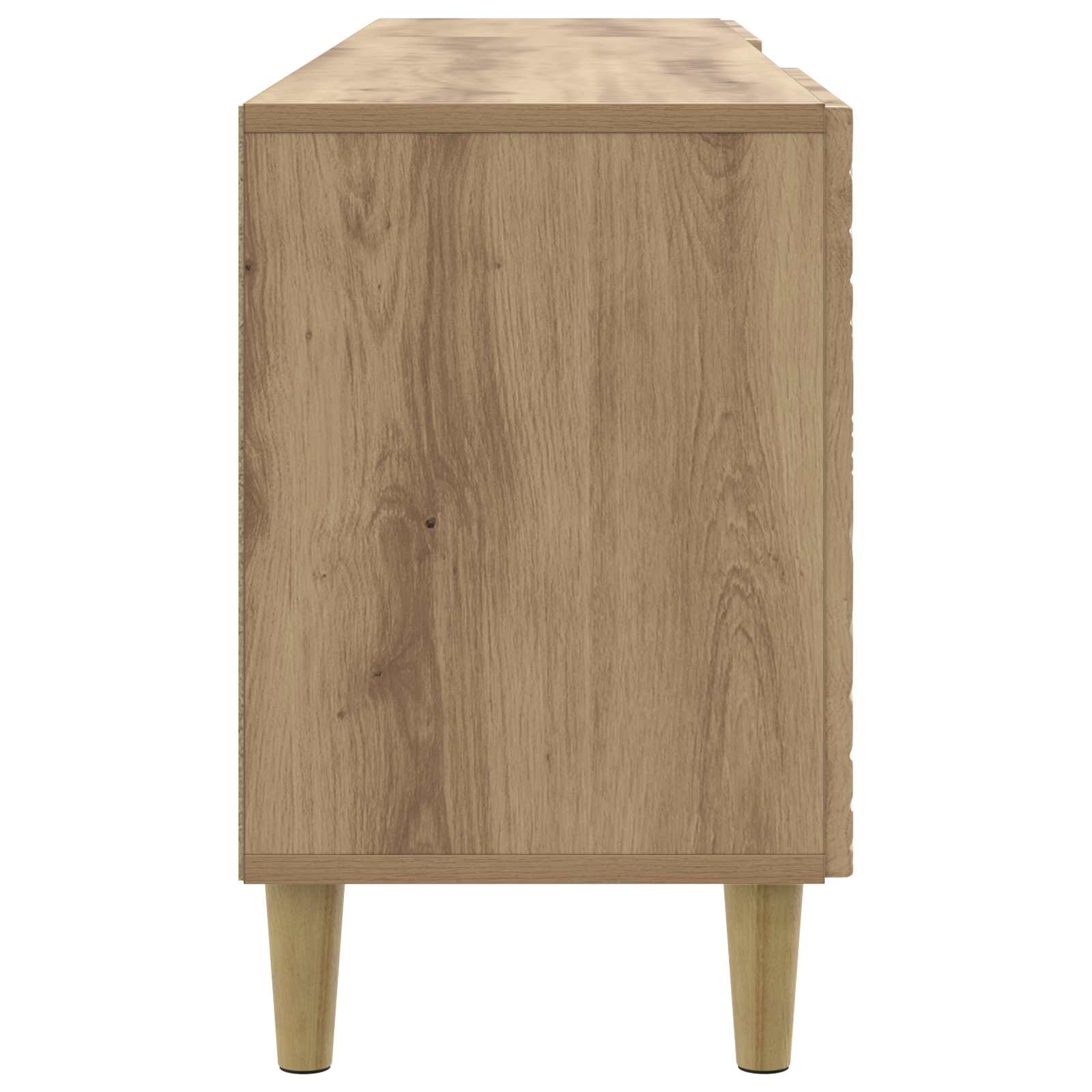 Meuble TV 99 x 34,5 x 50 cm Chêne artisanal Bois d'ingénierie - XIOS