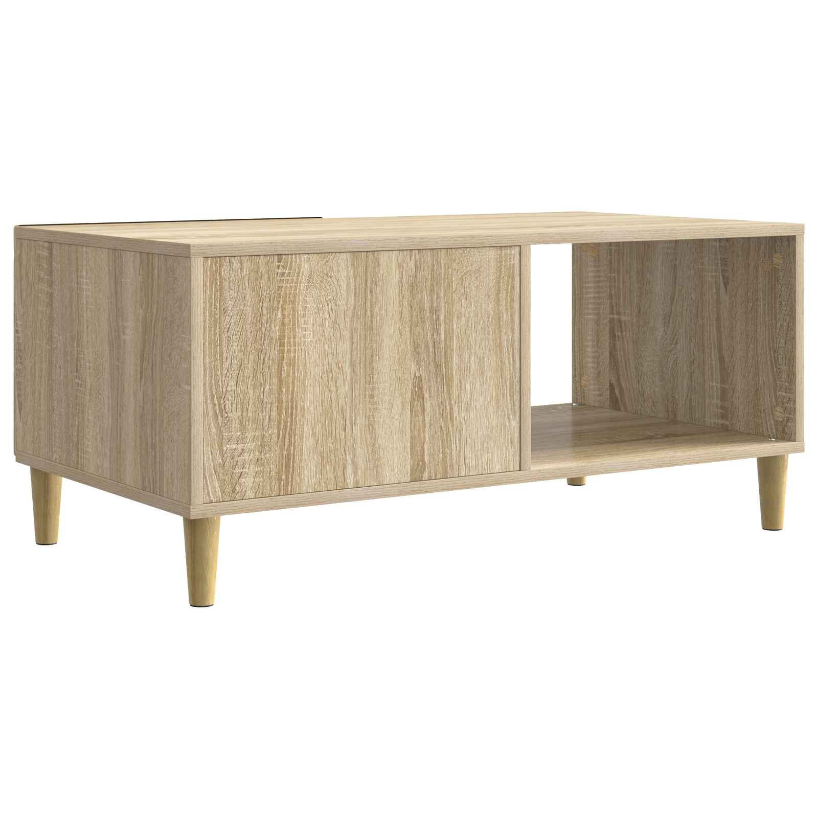 Table basse Chêne Sonoma 90 x 50 x 40 cm Bois d'ingénierie - XIOS