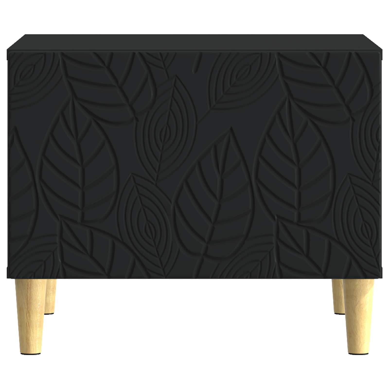 Table basse Noir 50 x 49 x 40 cm Bois d'ingénierie - XIOS