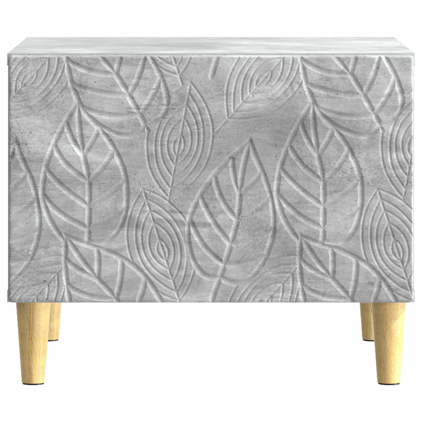 Table basse Gris béton 50 x 49 x 40 cm Bois d'ingénierie - XIOS