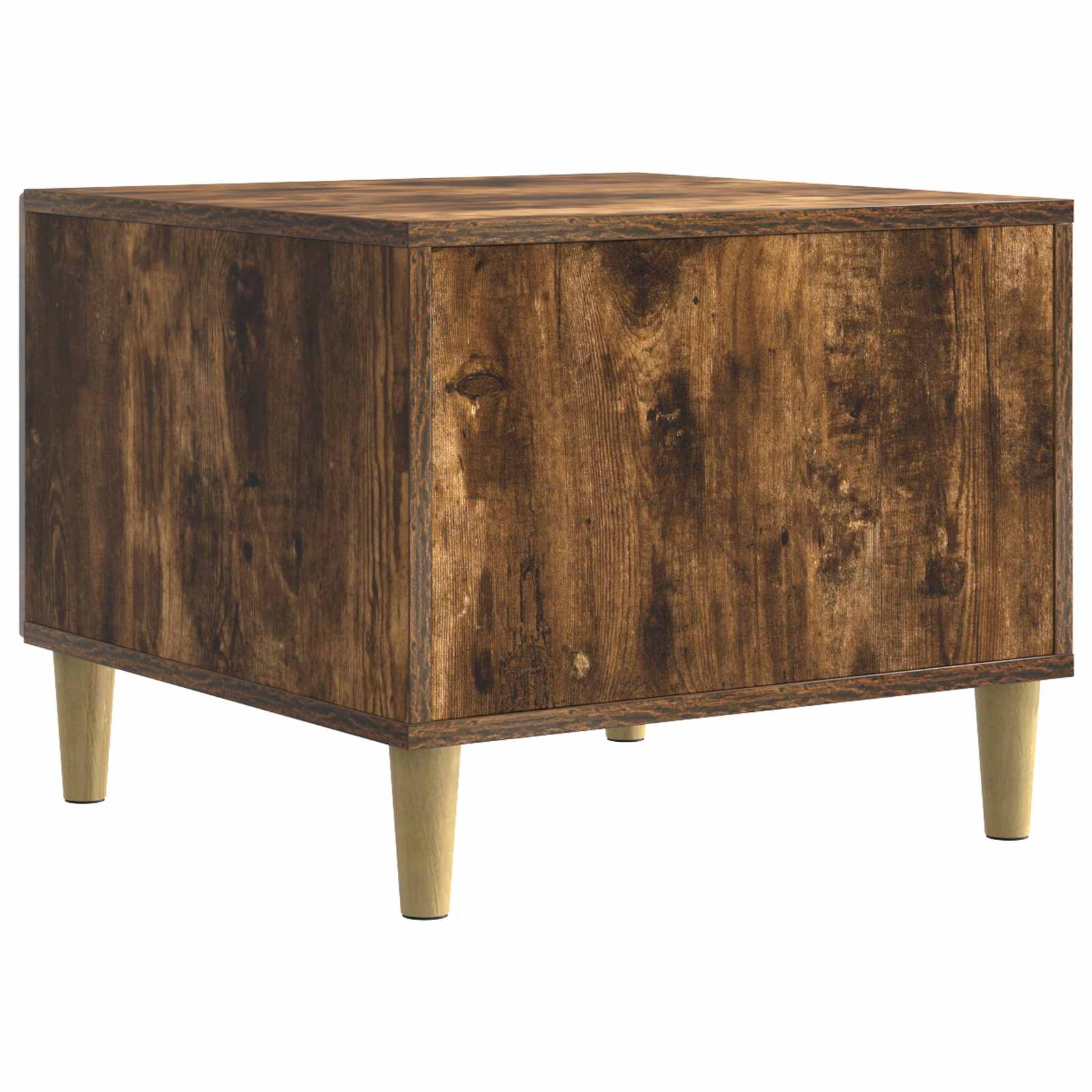 Table basse Chêne fumé 50 x 49 x 40 cm Bois d'ingénierie - XIOS