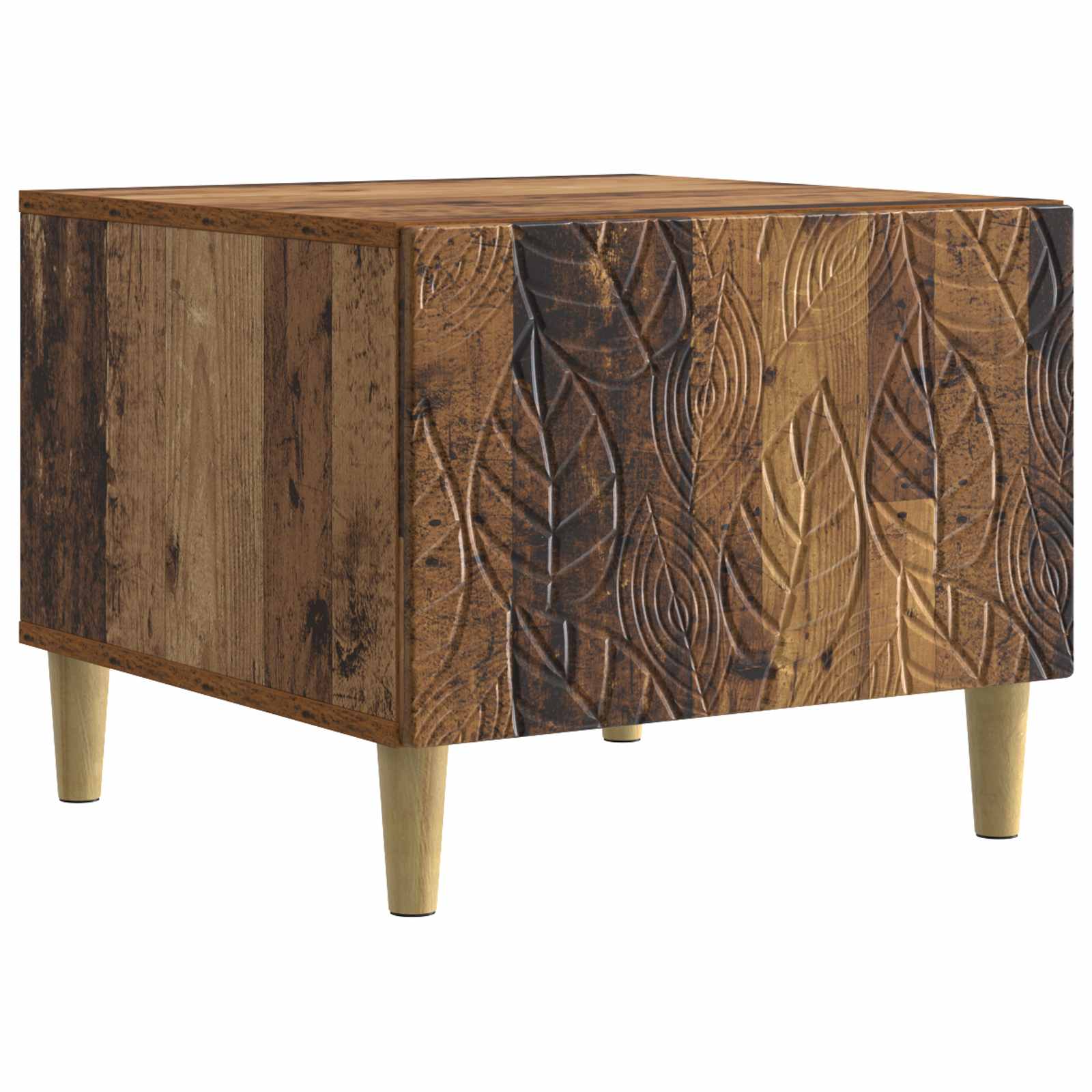 Table basse Bois ancien 50 x 49 x 40 cm Bois d'ingénierie - XIOS