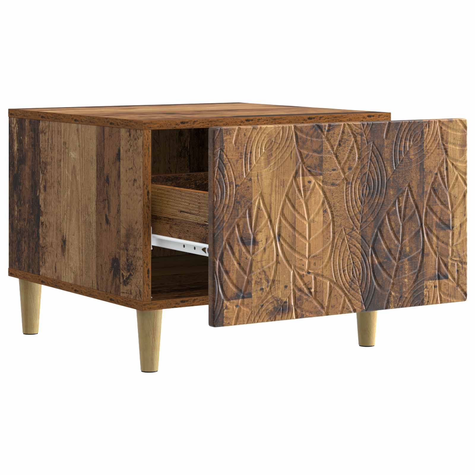 Table basse Bois ancien 50 x 49 x 40 cm Bois d'ingénierie - XIOS