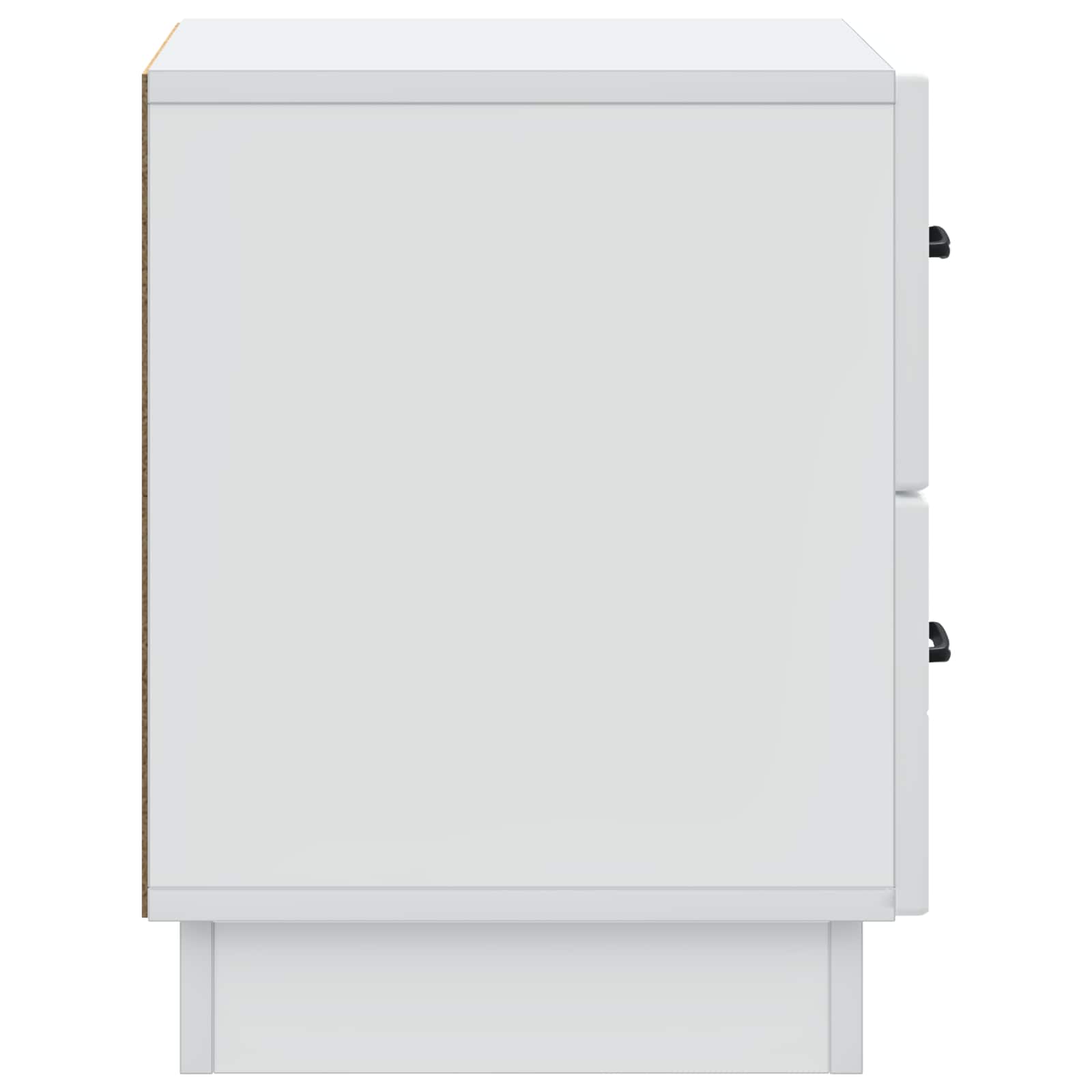 Cabinet de chevet avec tiroir 2 pcs Blanc 43 x 34,5 x 44,5 cm - XIOS