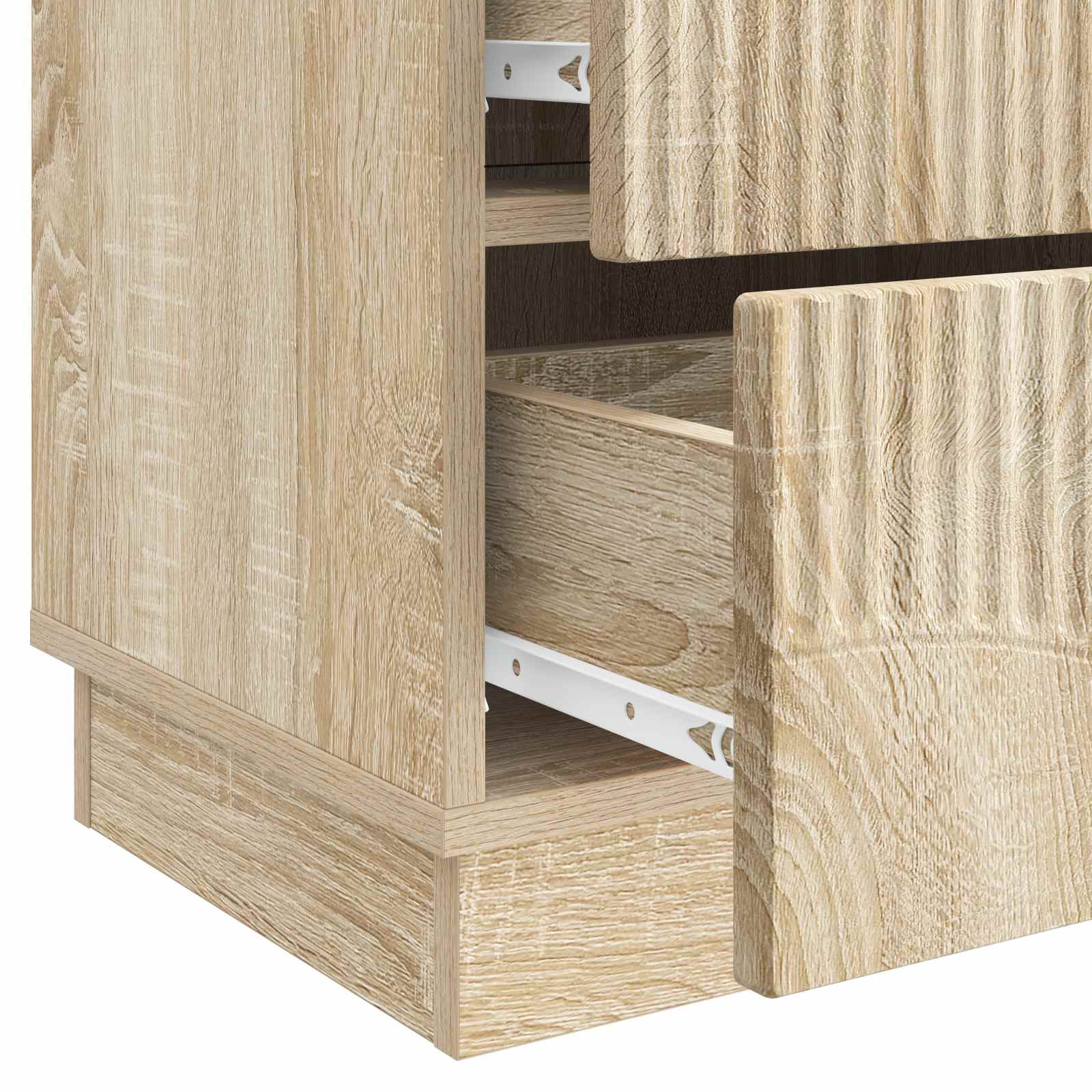 Cabinet de chevet 2 pcs Chêne Sonoma 43 x 34,5 x 44,5 cm - XIOS