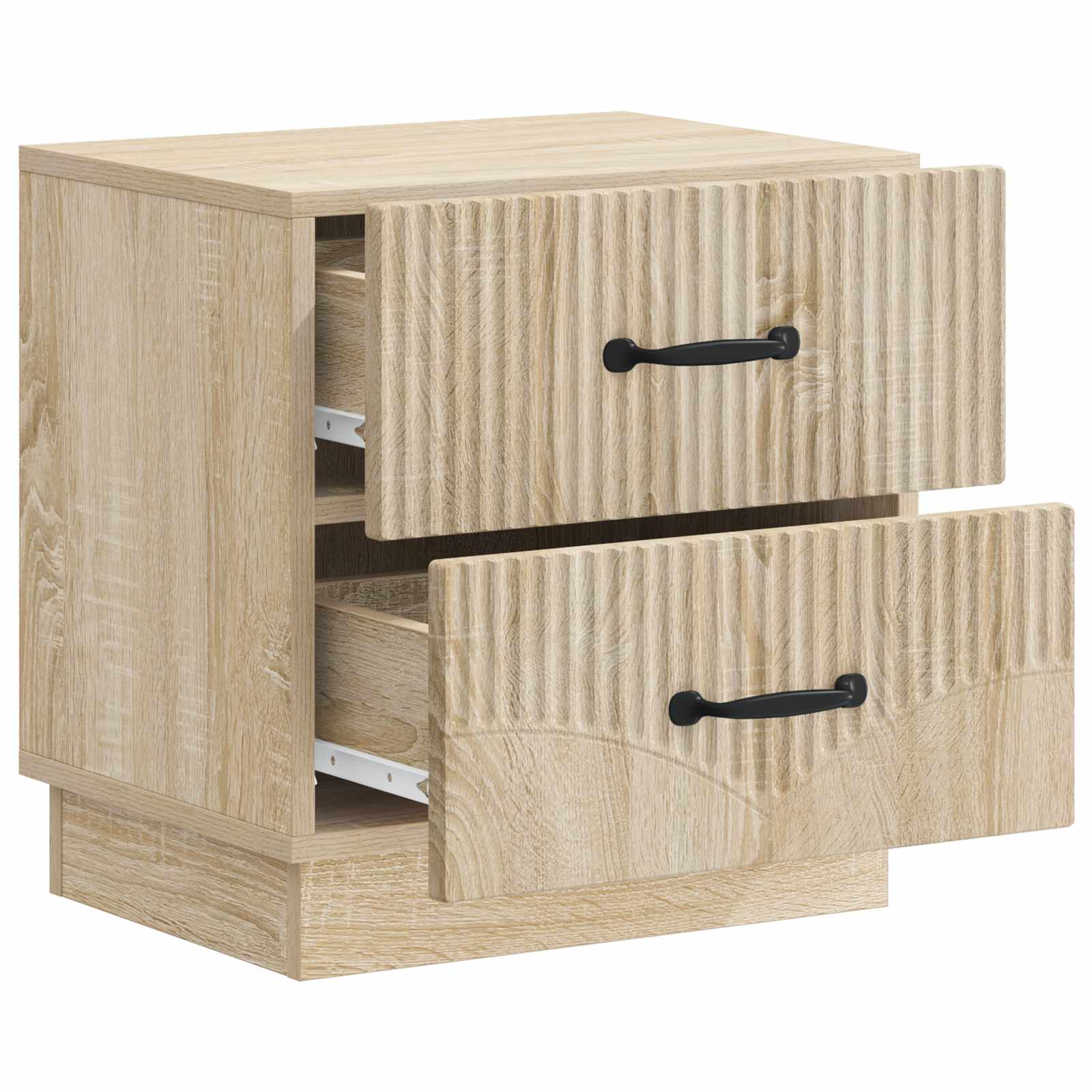 Cabinet de chevet 2 pcs Chêne Sonoma 43 x 34,5 x 44,5 cm - XIOS