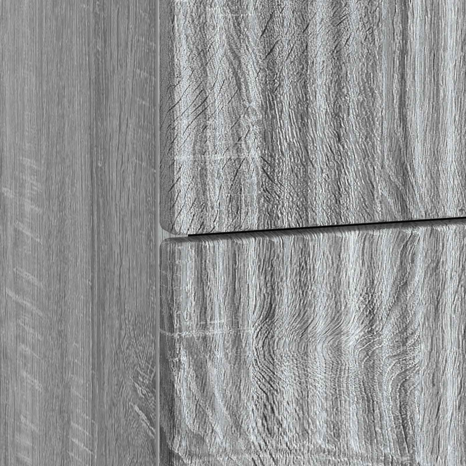 Cabinet de chevet avec tiroir Sonoma gris 43 x 34,5 x 44,5 cm - XIOS