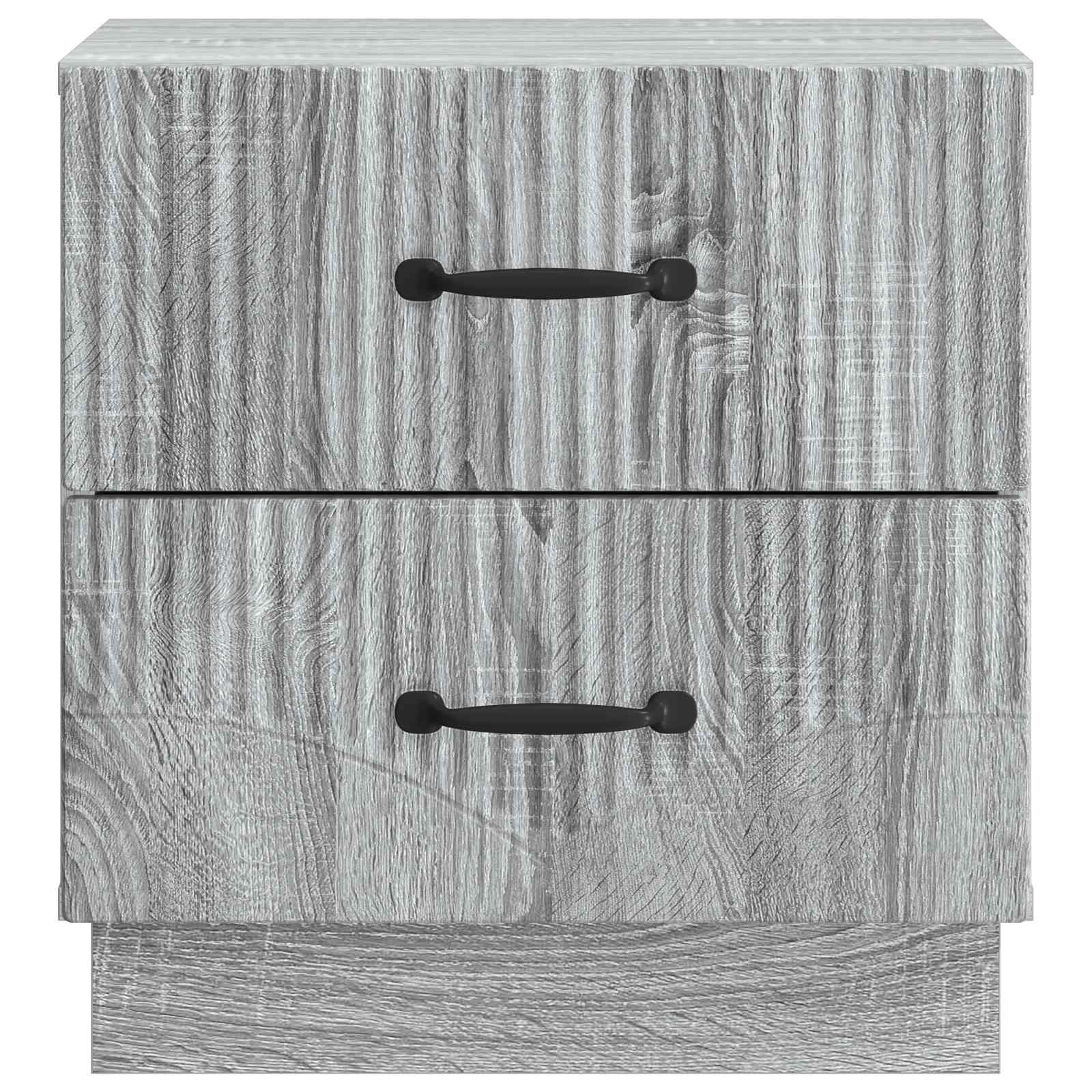 Cabinet de chevet avec tiroir Sonoma gris 43 x 34,5 x 44,5 cm - XIOS