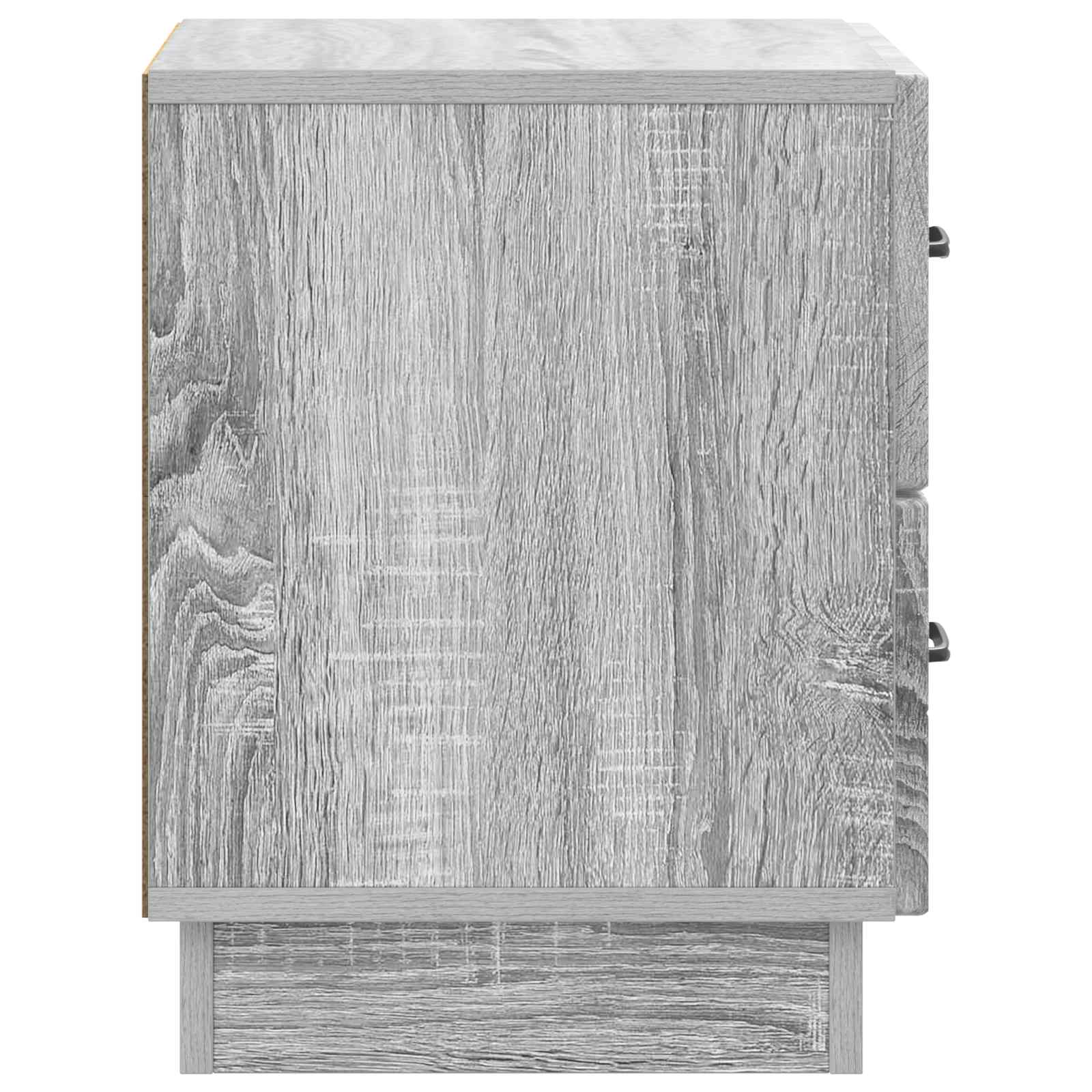 Cabinet de chevet 2 pcs Sonoma gris 43 x 34,5 x 44,5 cm - XIOS