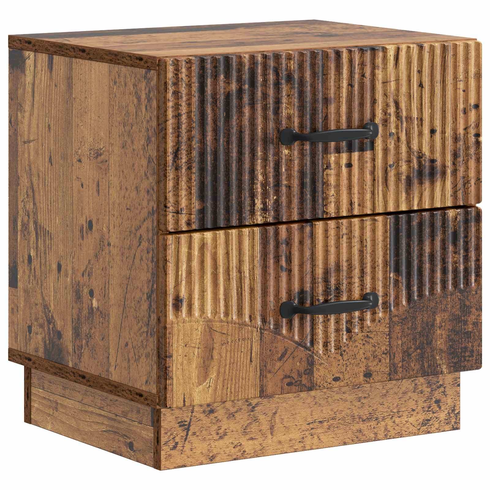 Cabinet de chevet 2 pcs Bois ancien 43 x 34,5 x 44,5 cm - XIOS