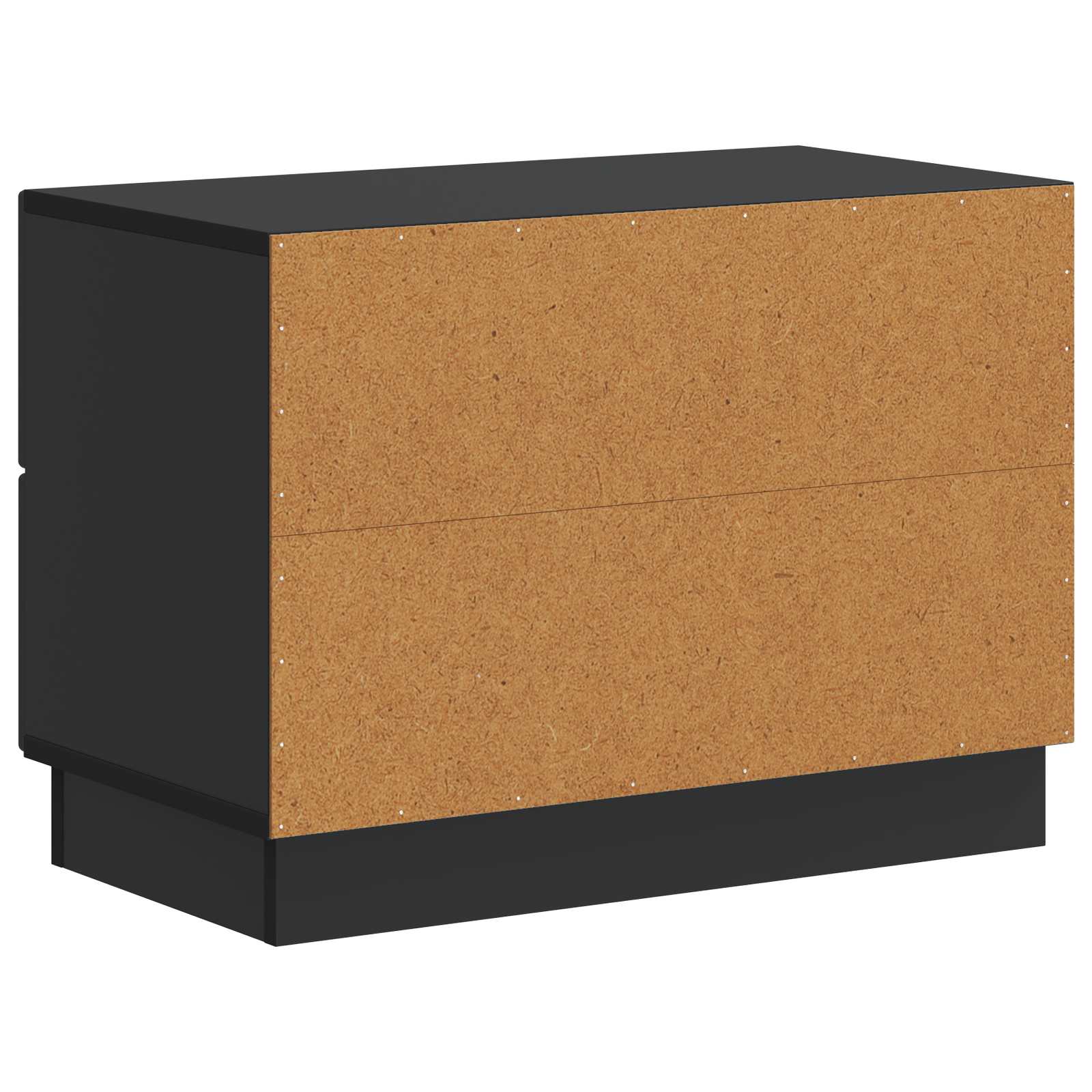 Cabinet de chevet Noir 62 x 34,5 x 44,5 cm Bois d'ingénierie - XIOS