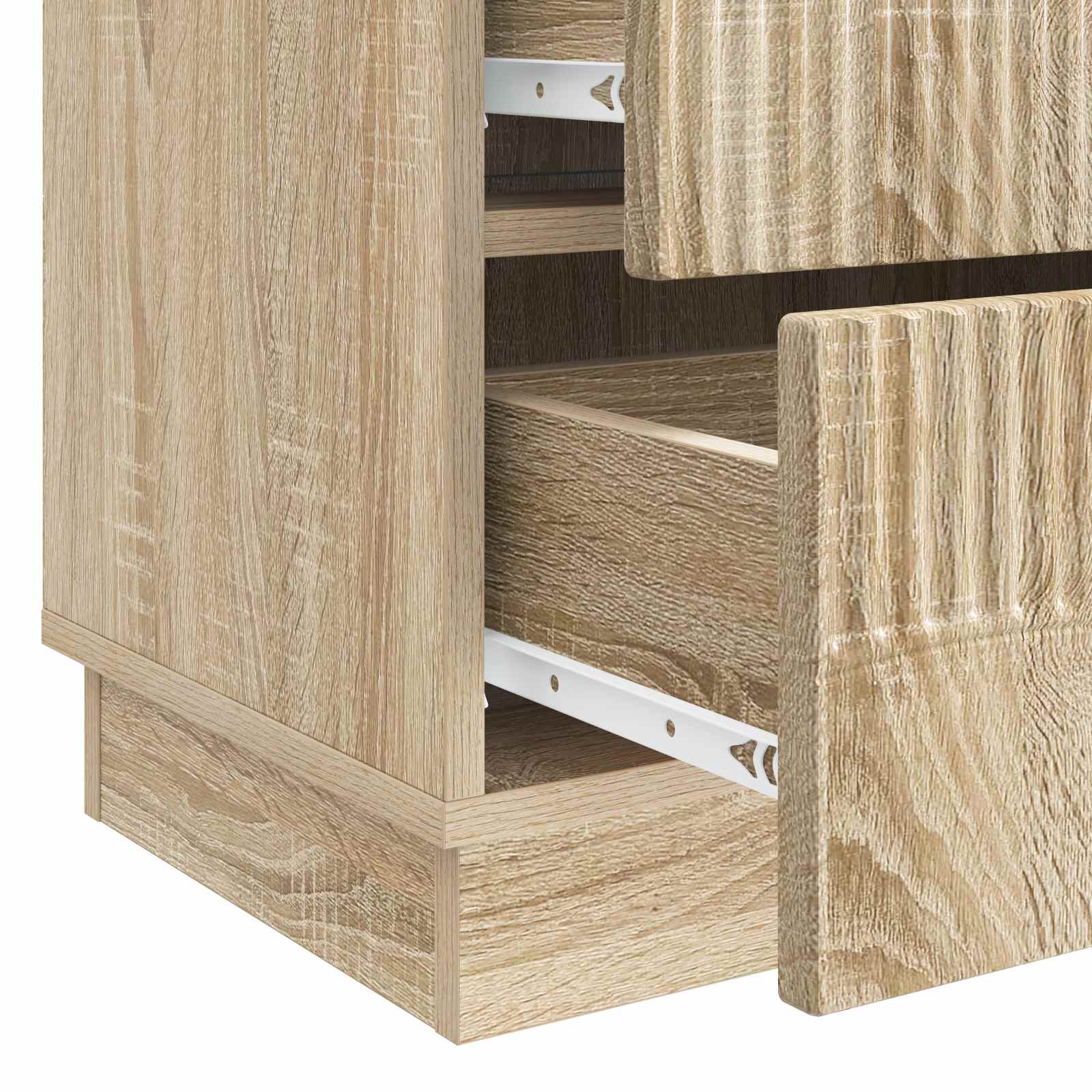 Cabinet de chevet avec tiroir Chêne Sonoma 62 x 34,5 x 44,5 cm - XIOS