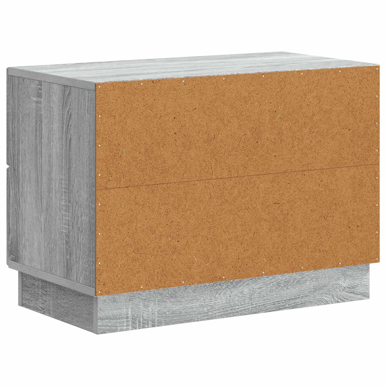 Cabinet de chevet avec tiroir Sonoma gris 62 x 34,5 x 44,5 cm - XIOS