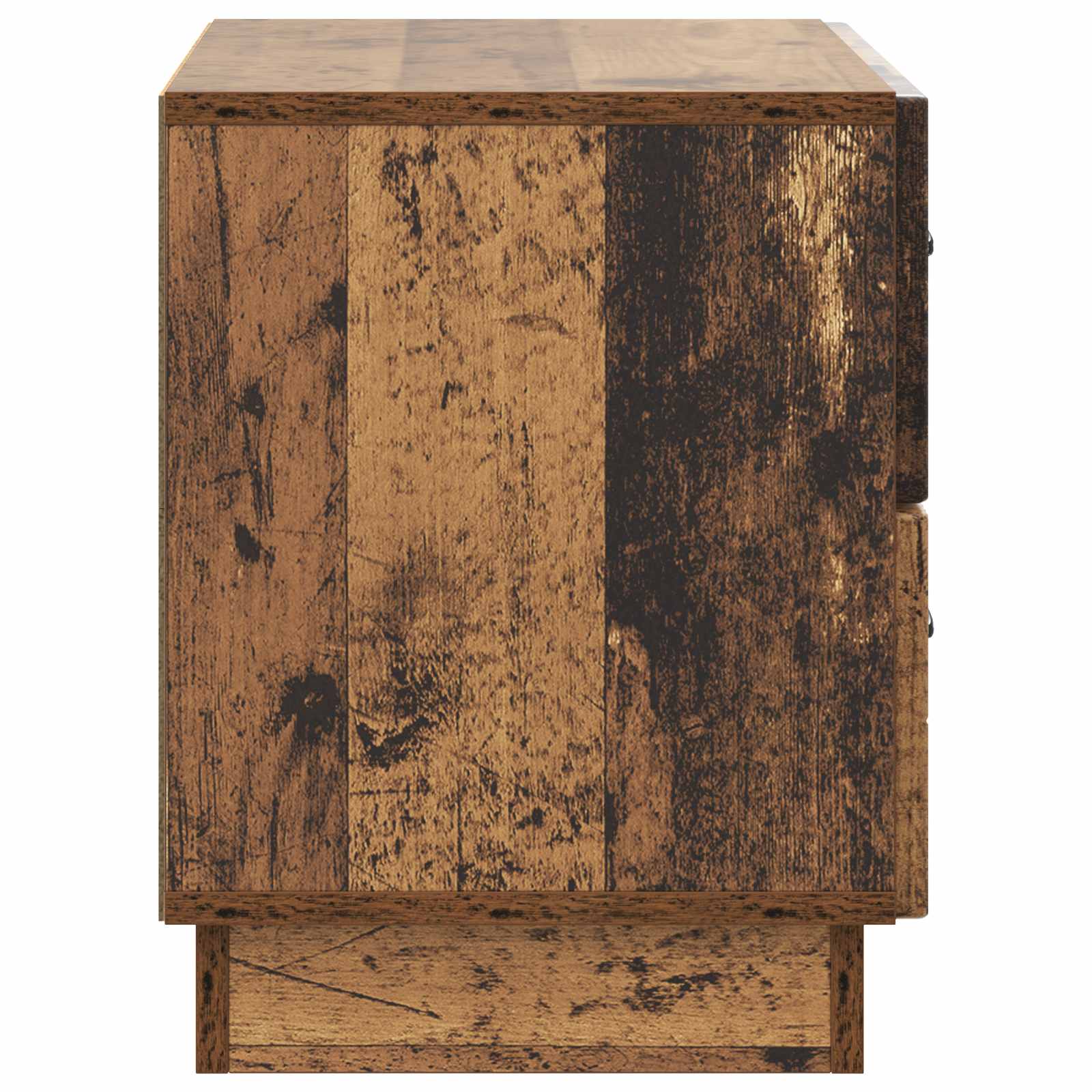 Cabinet de chevet avec tiroir Bois ancien 62 x 34,5 x 44,5 cm - XIOS