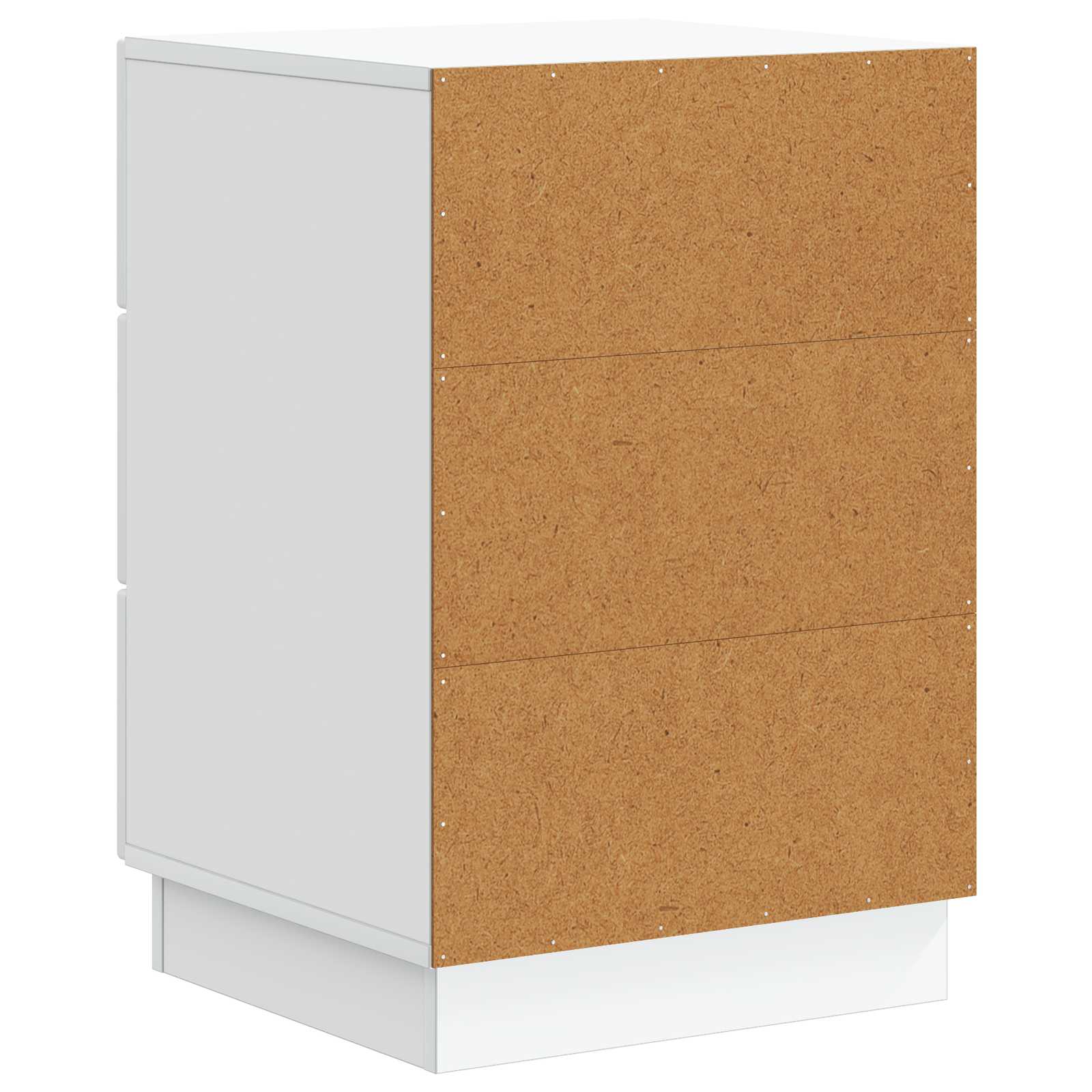 Cabinet de chevet Blanc 43 x 41 x 63,5 cm Bois d'ingénierie - XIOS