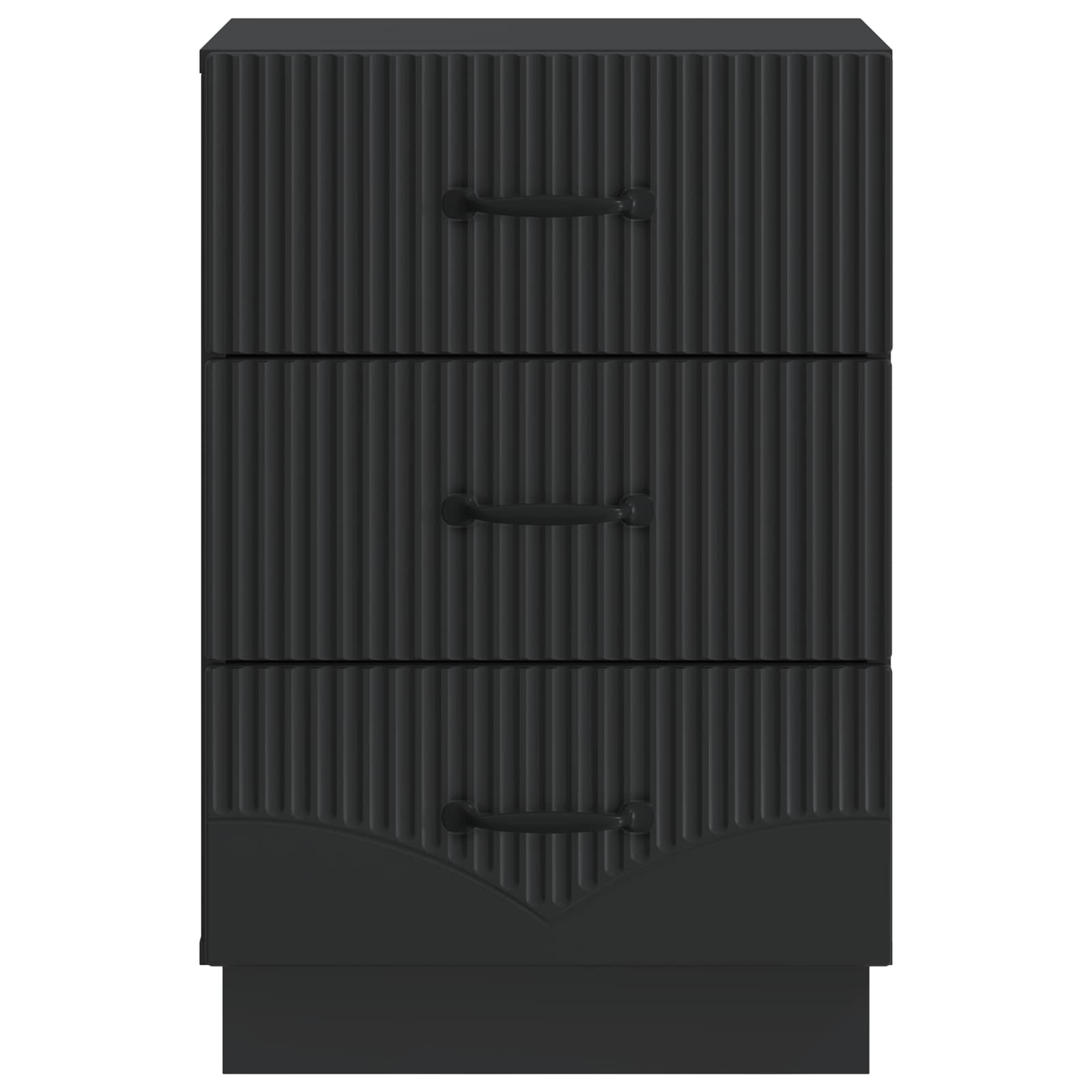 Cabinet de chevet Noir 43 x 41 x 63,5 cm Bois d'ingénierie - XIOS