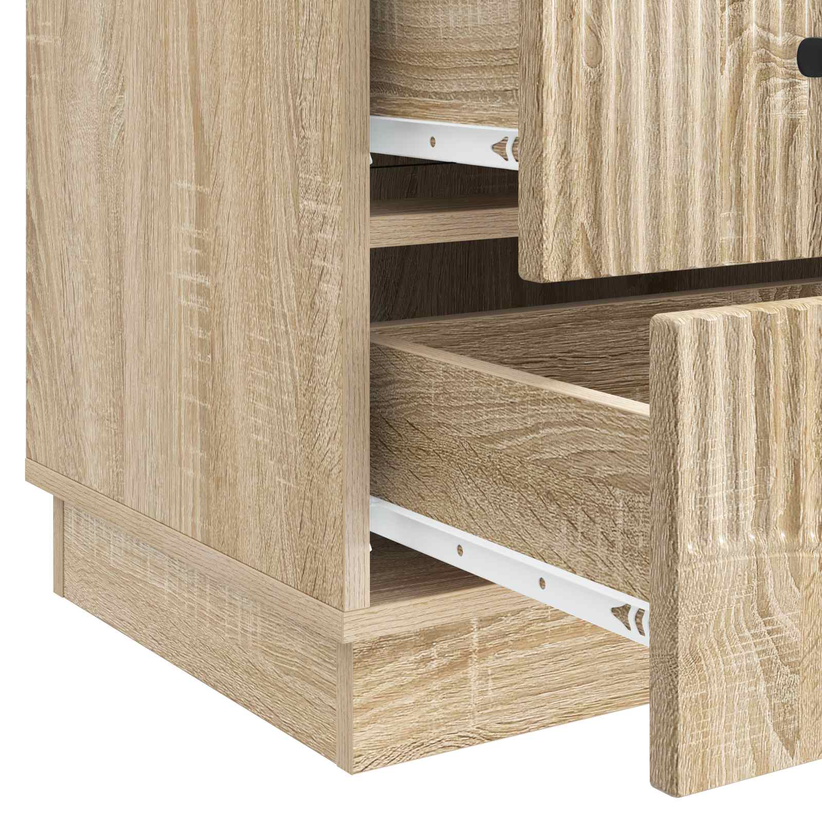 Cabinet de chevet avec tiroir Chêne Sonoma 43 x 41 x 63,5 cm - XIOS