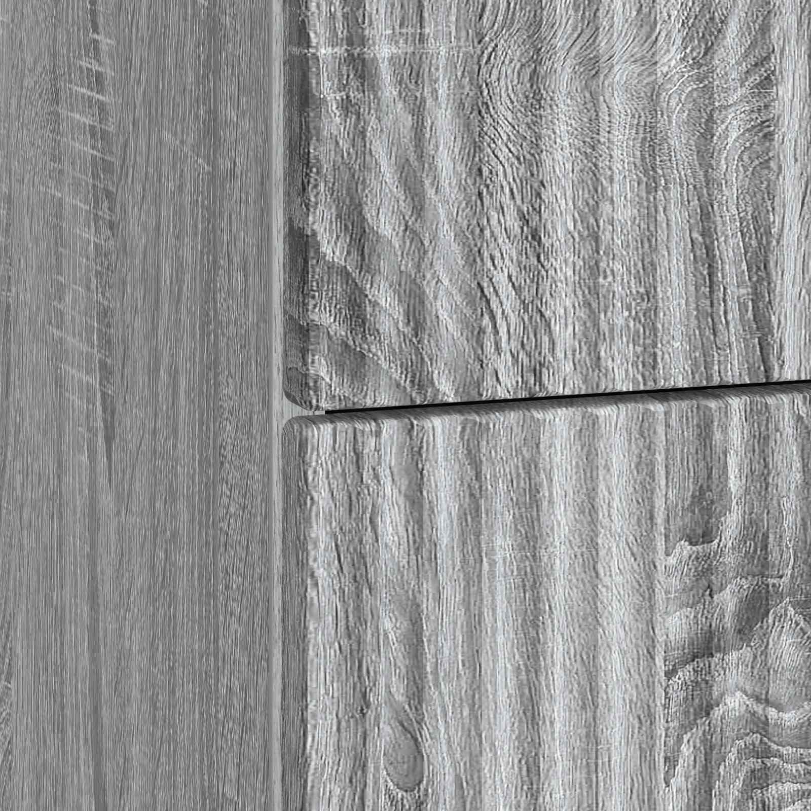 Cabinet de chevet avec tiroir Sonoma gris 43 x 41 x 63,5 cm - XIOS