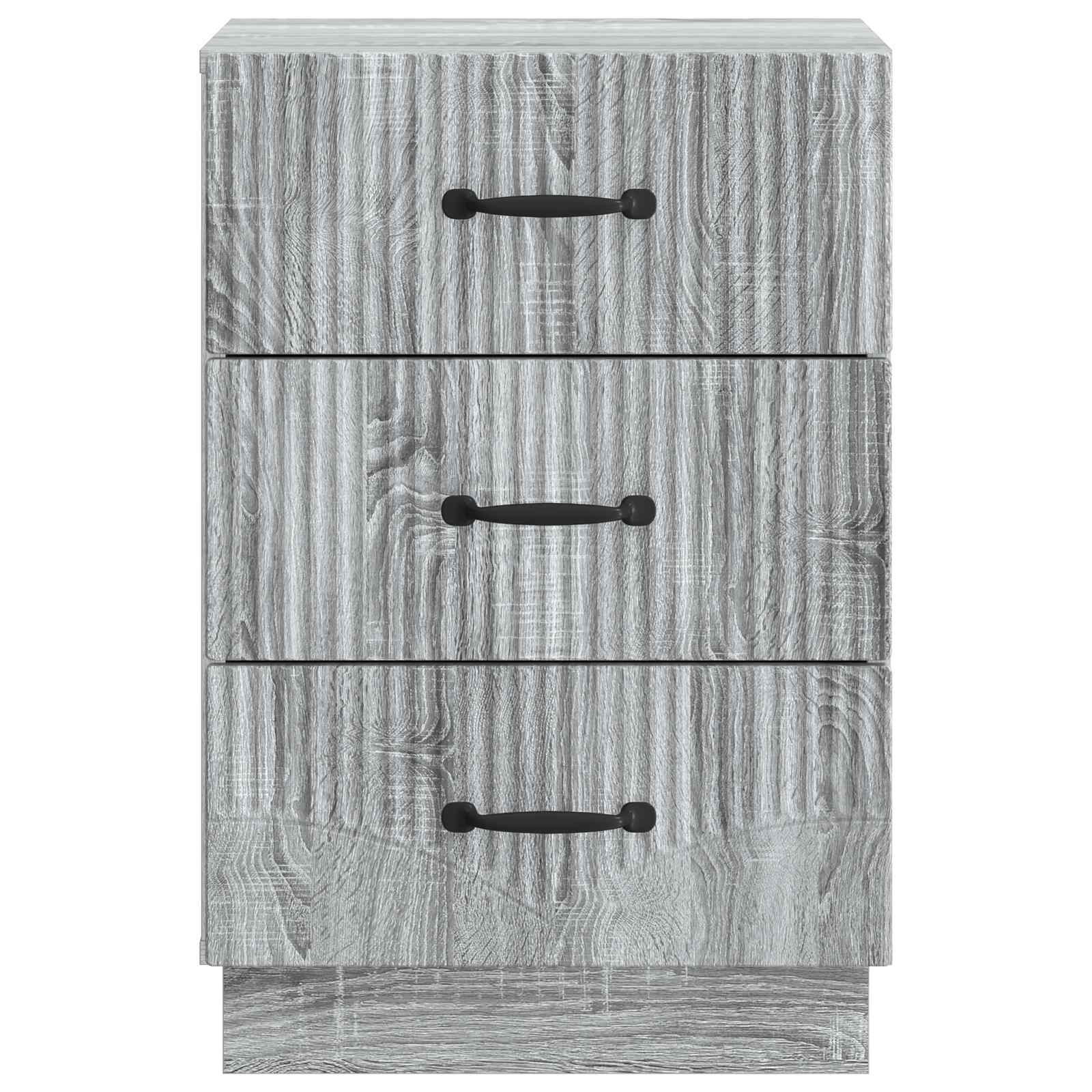 Cabinet de chevet avec tiroir Sonoma gris 43 x 41 x 63,5 cm - XIOS