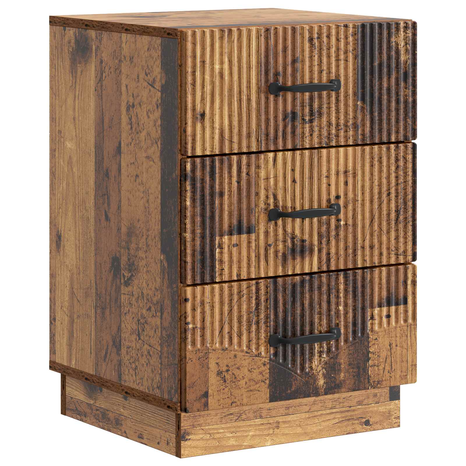 Cabinet de chevet avec tiroir Bois ancien 43 x 41 x 63,5 cm - XIOS