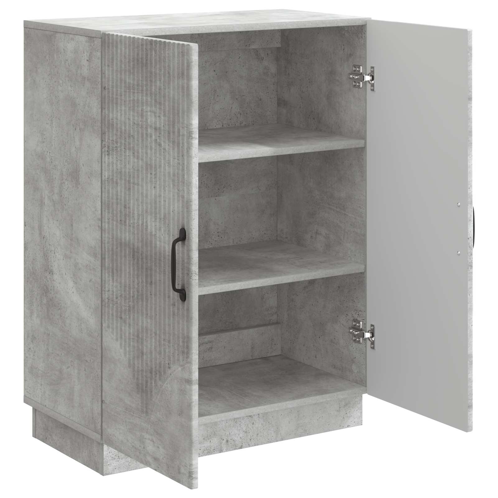 Buffet Gris béton 66 x 34,5 x 87 cm Bois d'ingénierie - XIOS