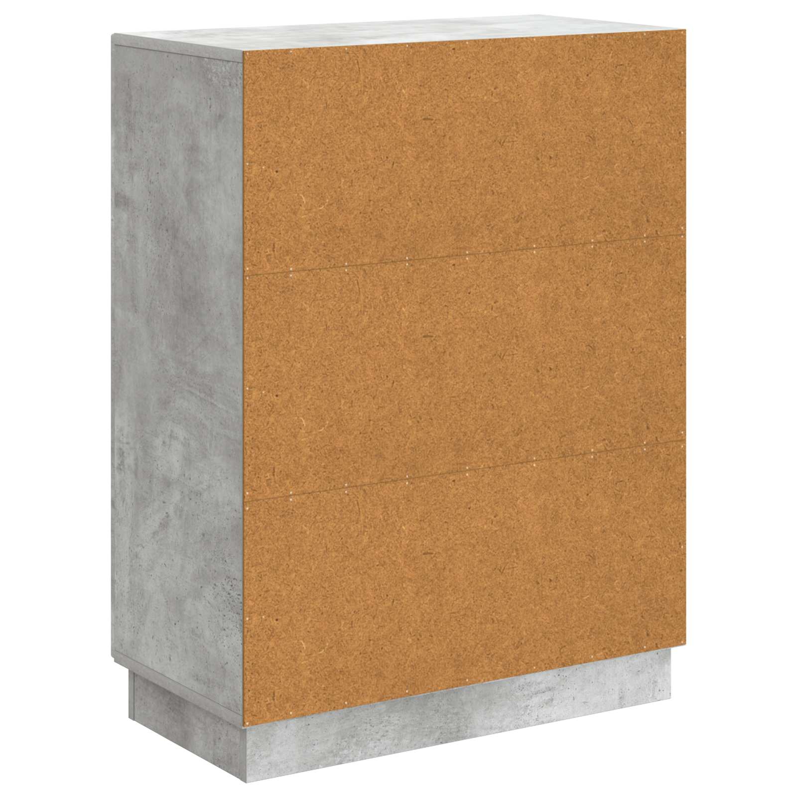 Buffet Gris béton 66 x 34,5 x 87 cm Bois d'ingénierie - XIOS
