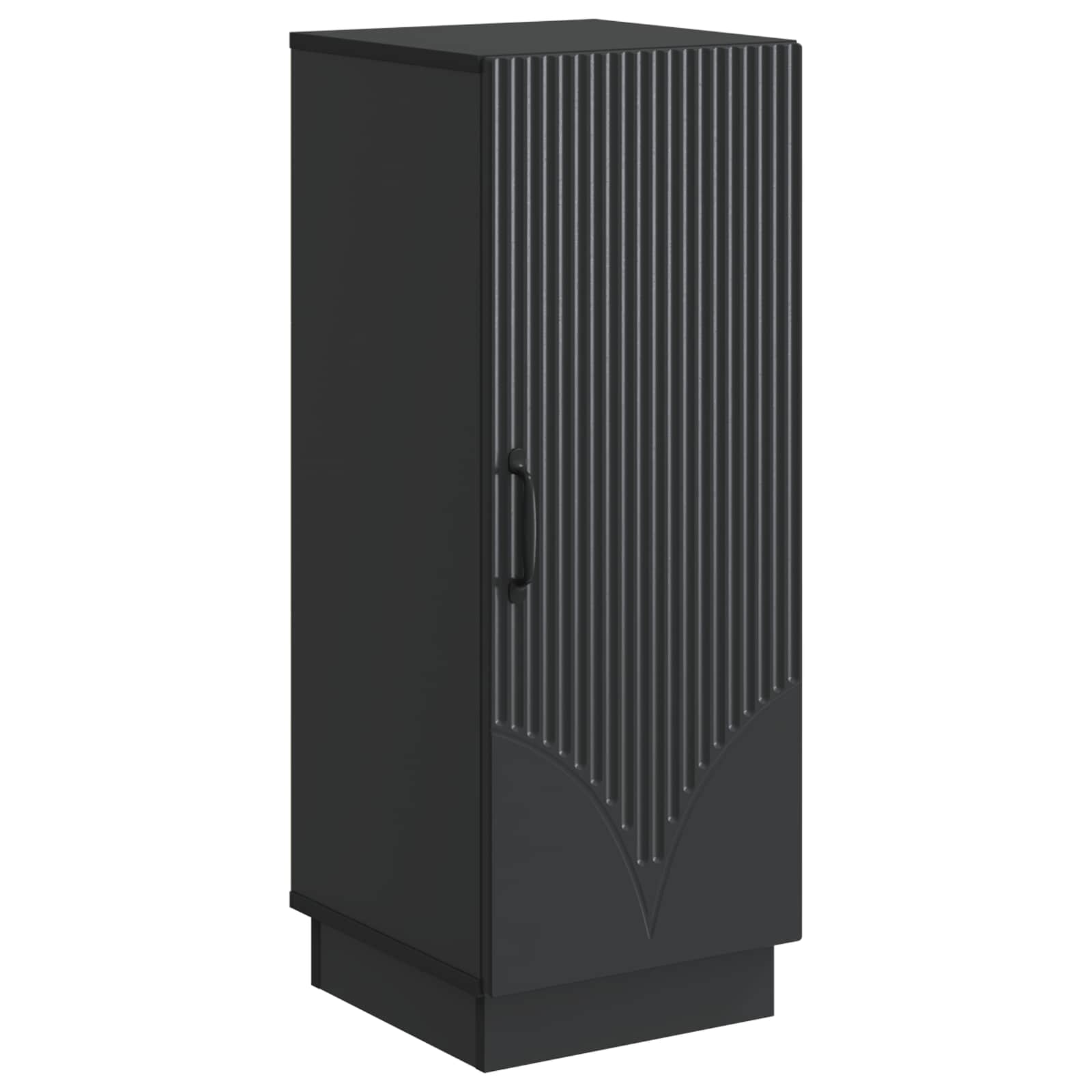 Buffet Noir 33 x 34,5 x 87 cm Bois d'ingénierie - XIOS