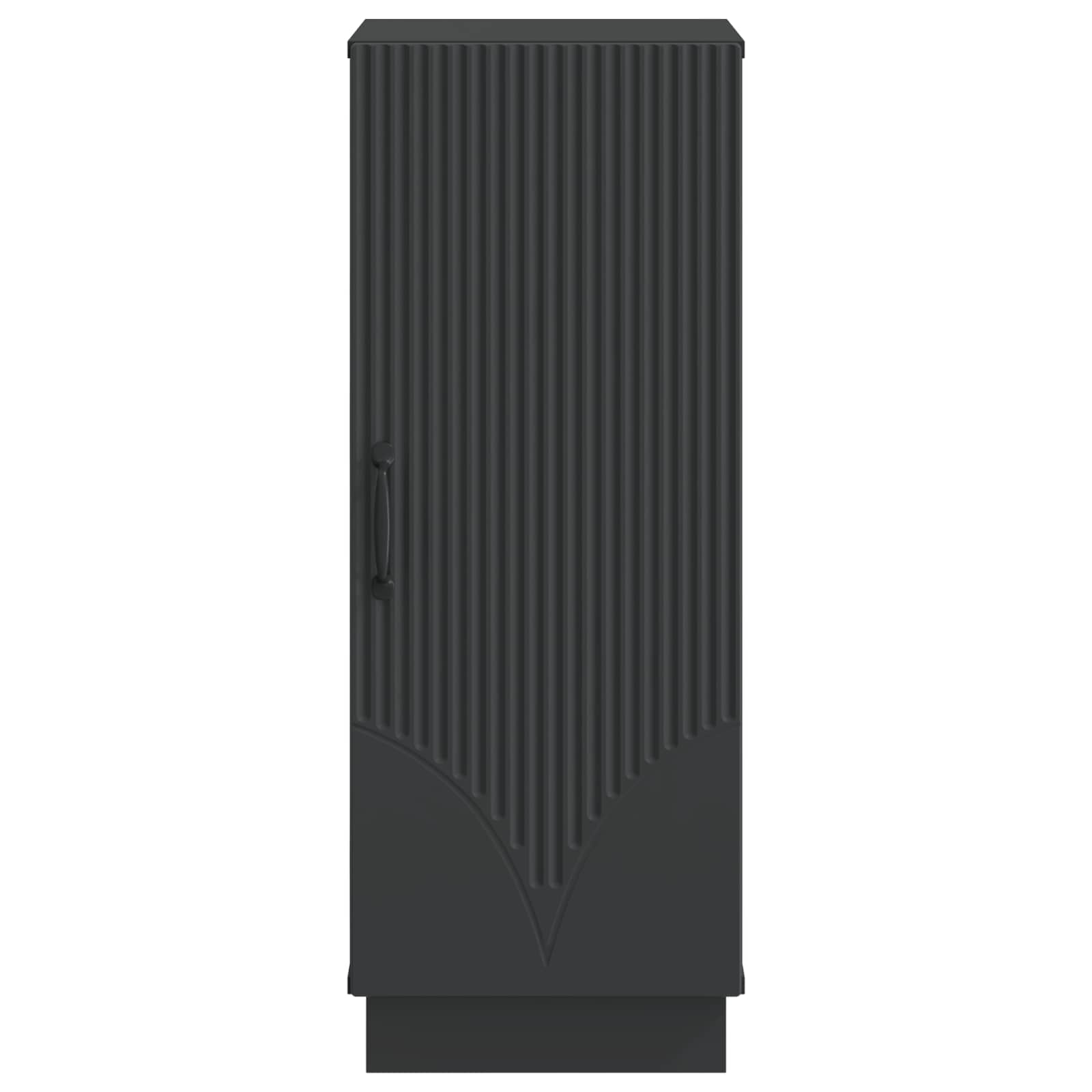 Buffet Noir 33 x 34,5 x 87 cm Bois d'ingénierie - XIOS