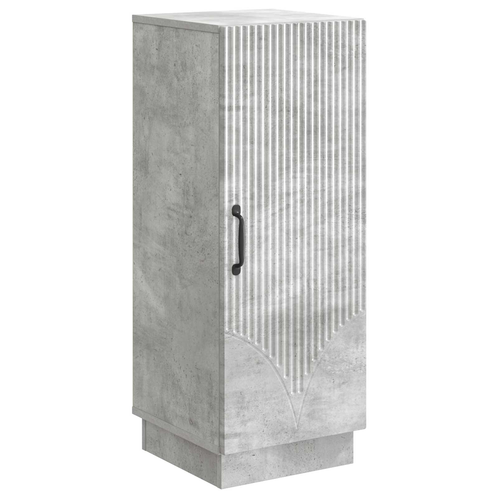 Buffet Gris béton 33 x 34,5 x 87 cm Bois d'ingénierie - XIOS