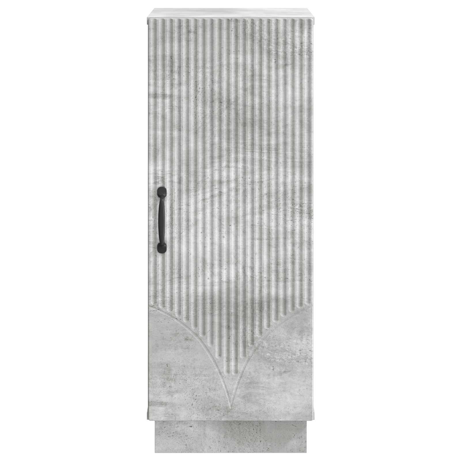 Buffet Gris béton 33 x 34,5 x 87 cm Bois d'ingénierie - XIOS