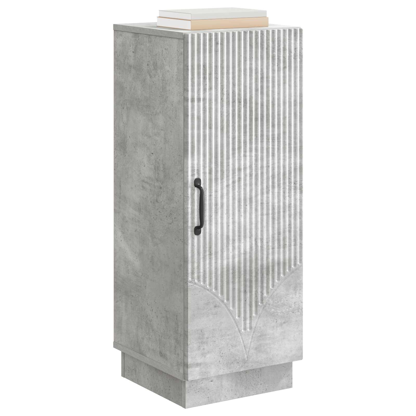 Buffet Gris béton 33 x 34,5 x 87 cm Bois d'ingénierie - XIOS