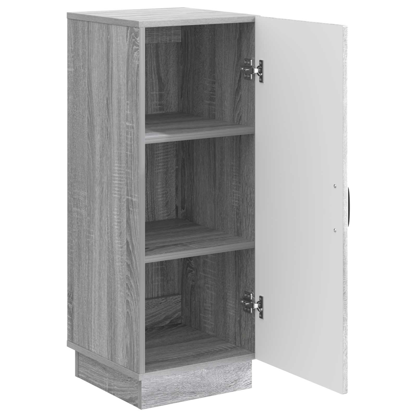 Buffet Sonoma gris 33 x 34,5 x 87 cm Bois d'ingénierie - XIOS