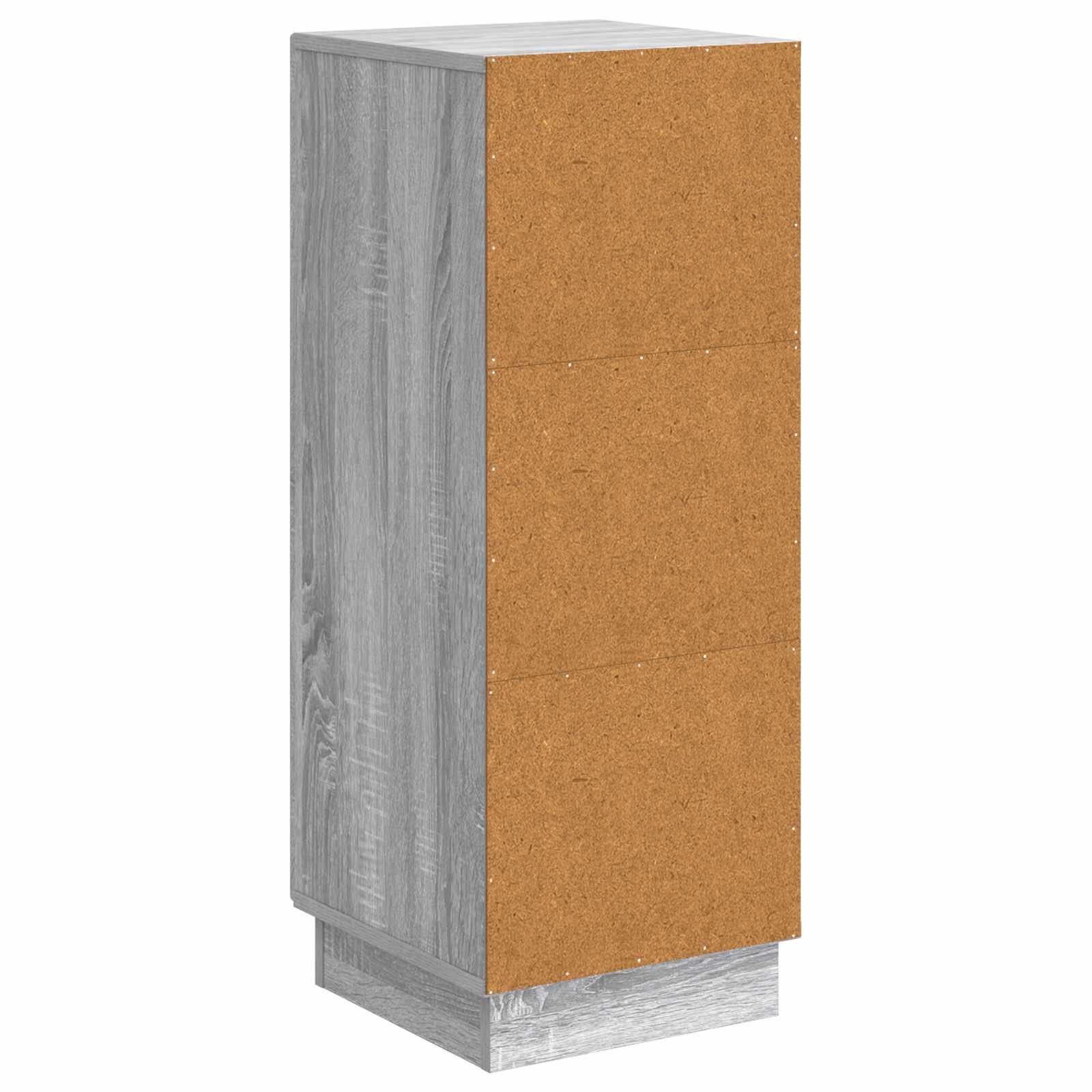 Buffet Sonoma gris 33 x 34,5 x 87 cm Bois d'ingénierie - XIOS