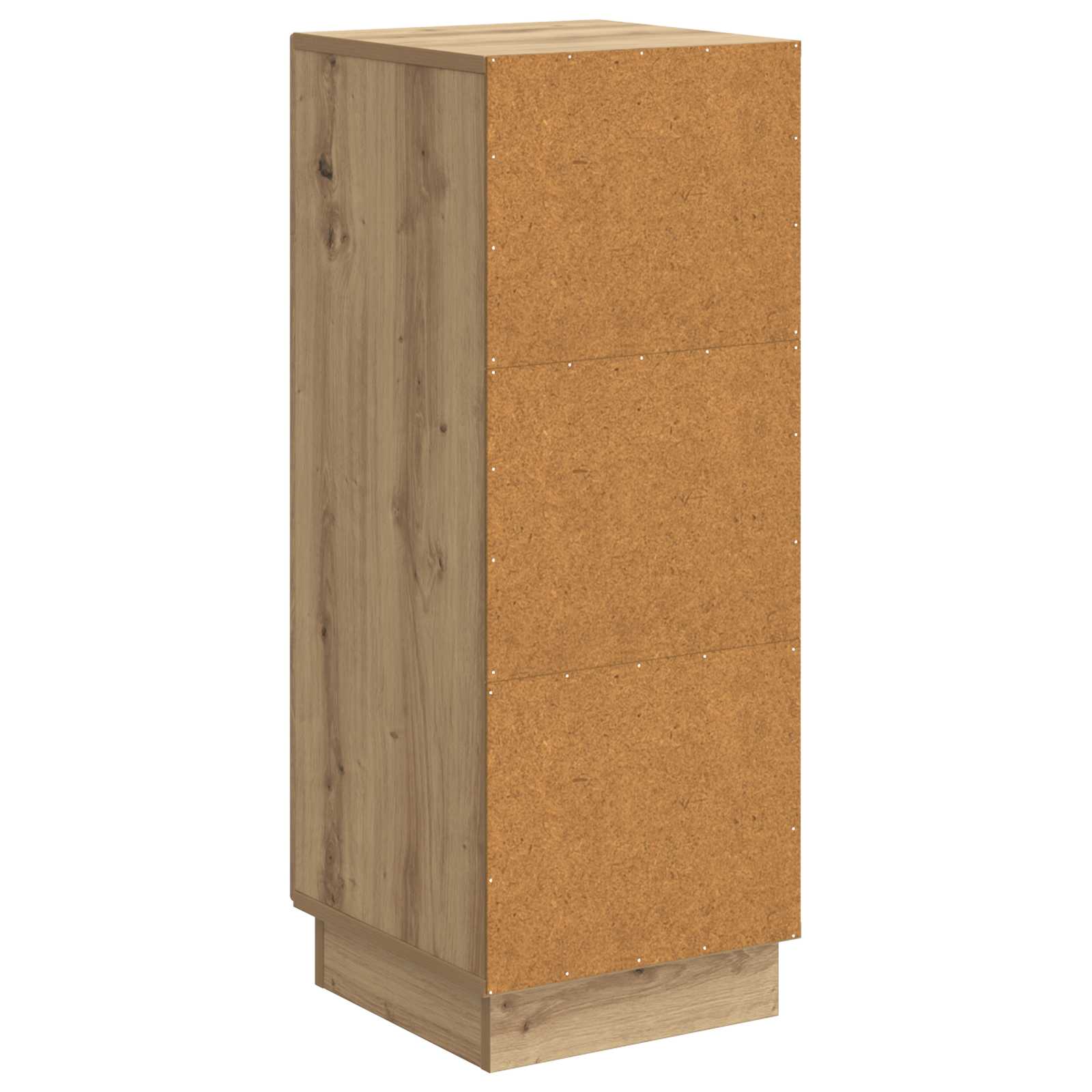 Buffet Chêne artisanal 33 x 34,5 x 87 cm Bois d'ingénierie - XIOS