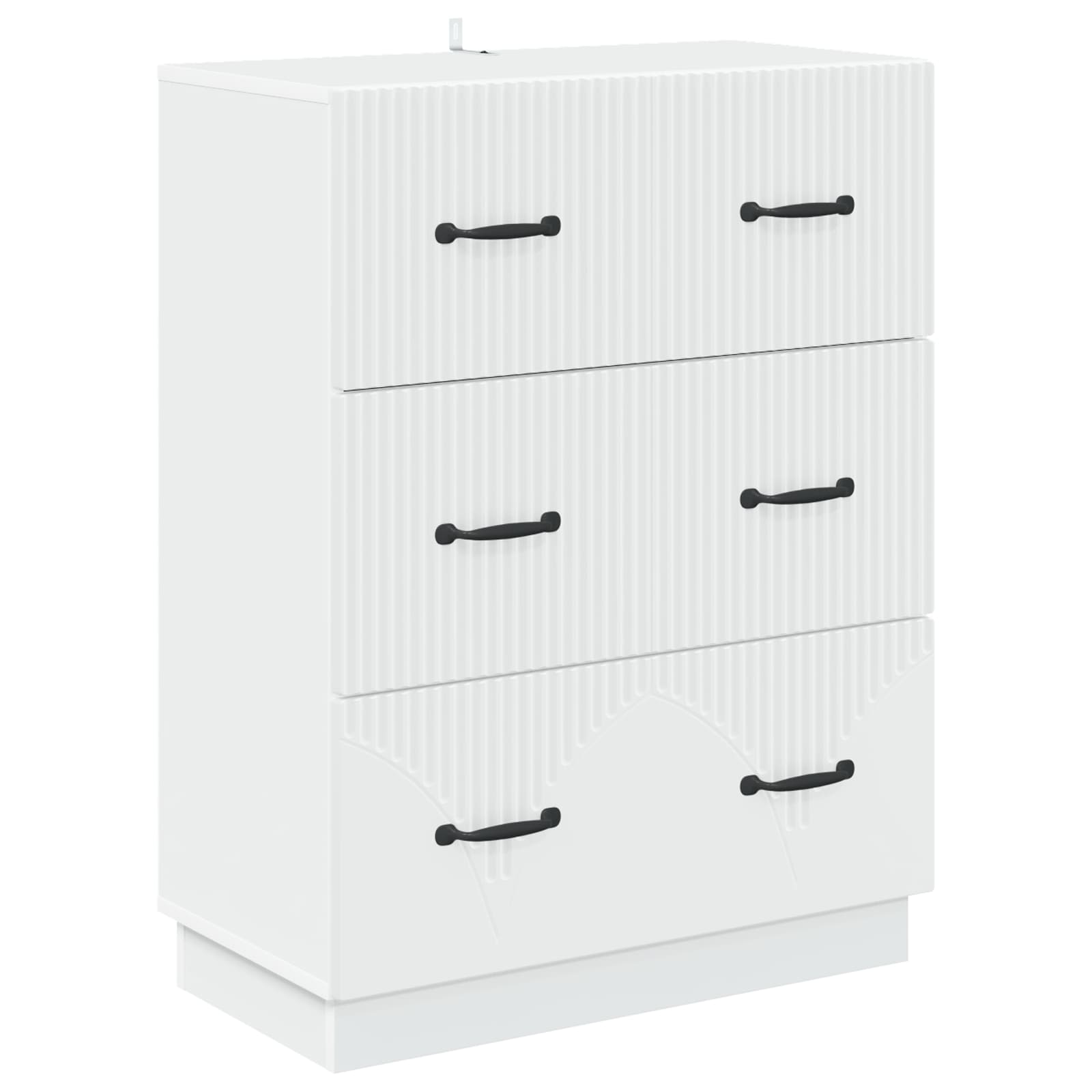 Armoire à tiroirs Blanc 66 x 34,5 x 87 cm Bois d'ingénierie - XIOS
