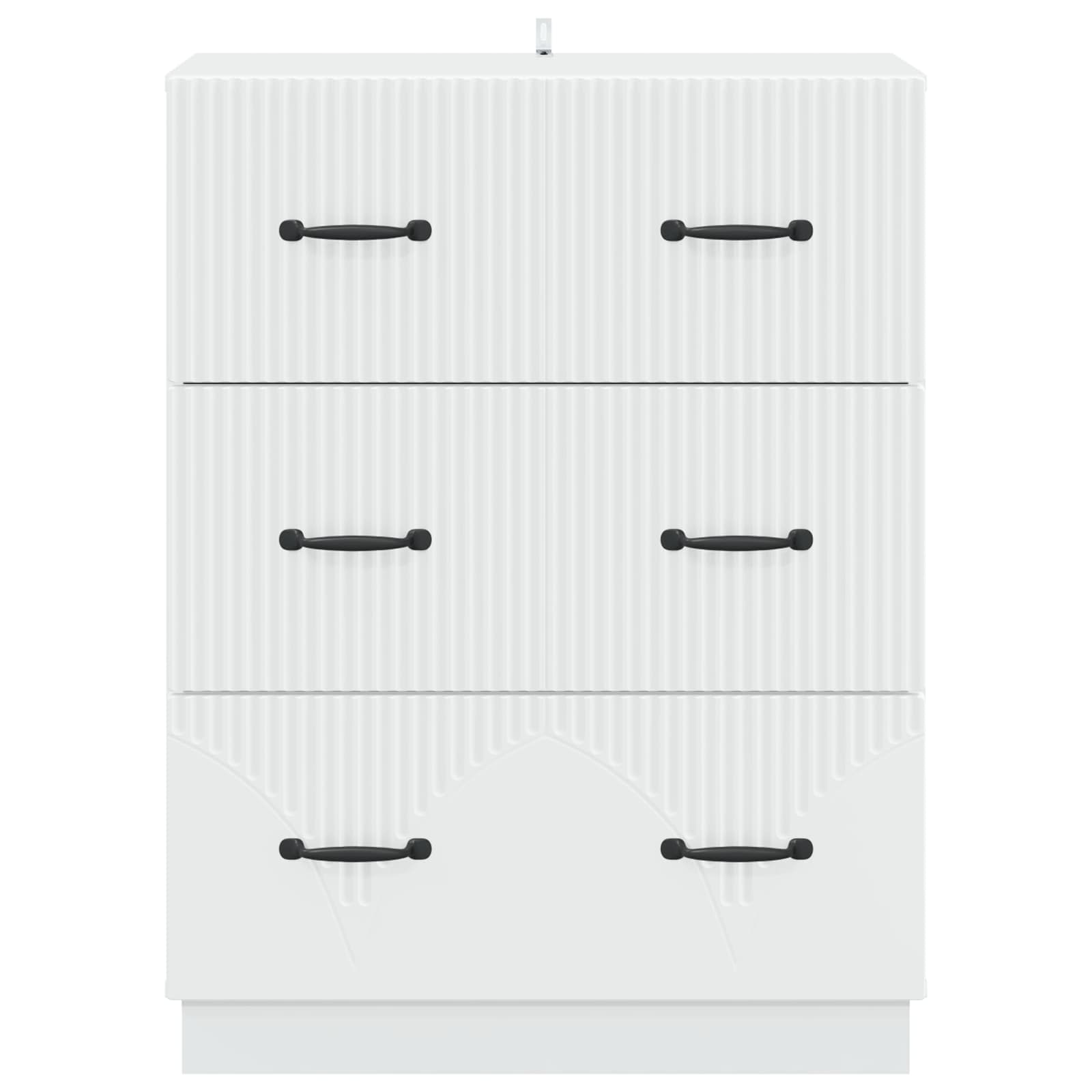 Armoire à tiroirs Blanc 66 x 34,5 x 87 cm Bois d'ingénierie - XIOS
